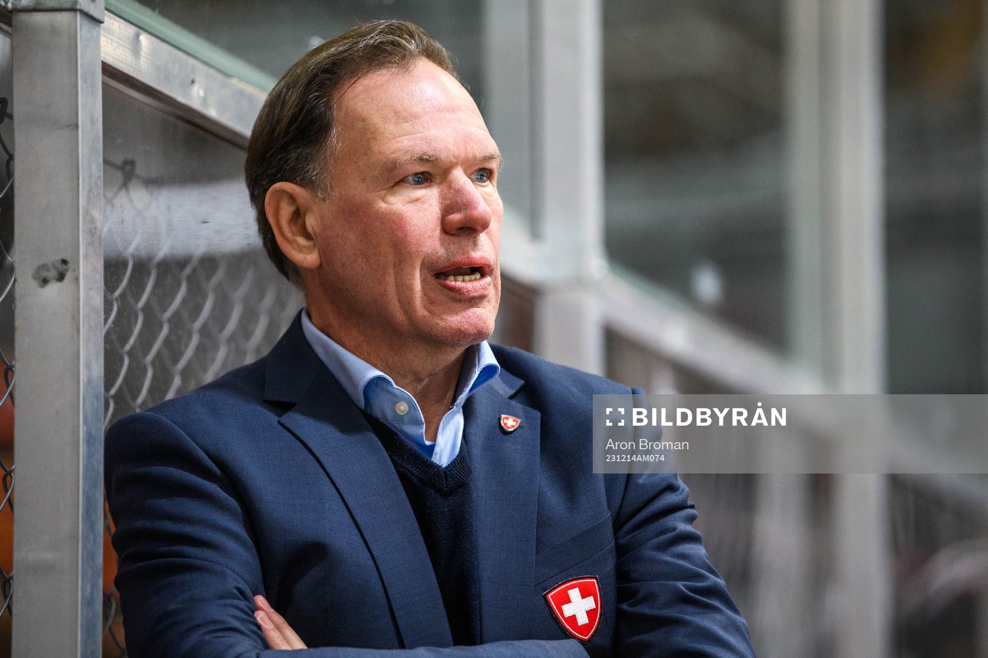 Schweizs huvudtränare Colin Muller
