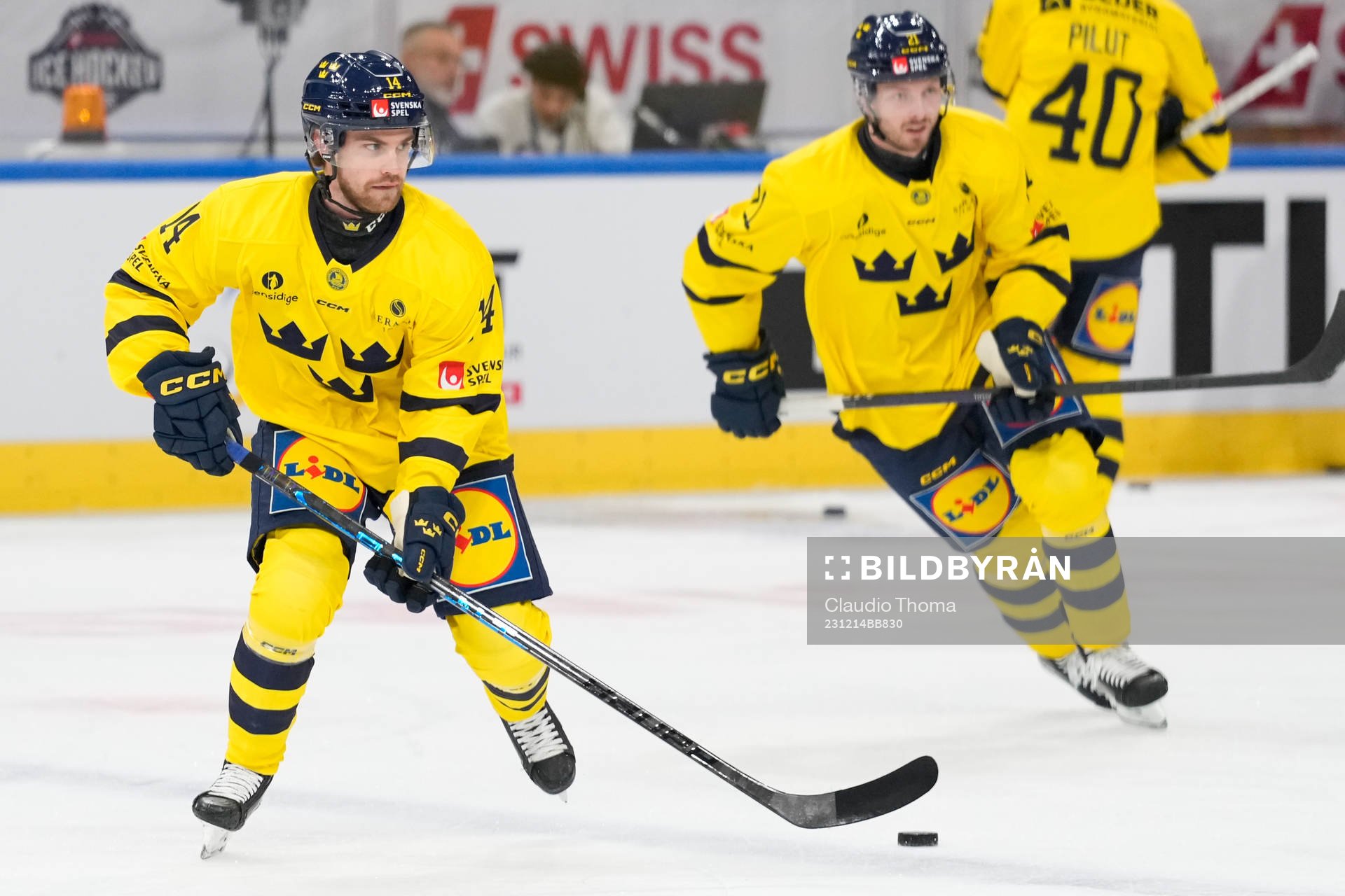 Oskar Lang of Sweden