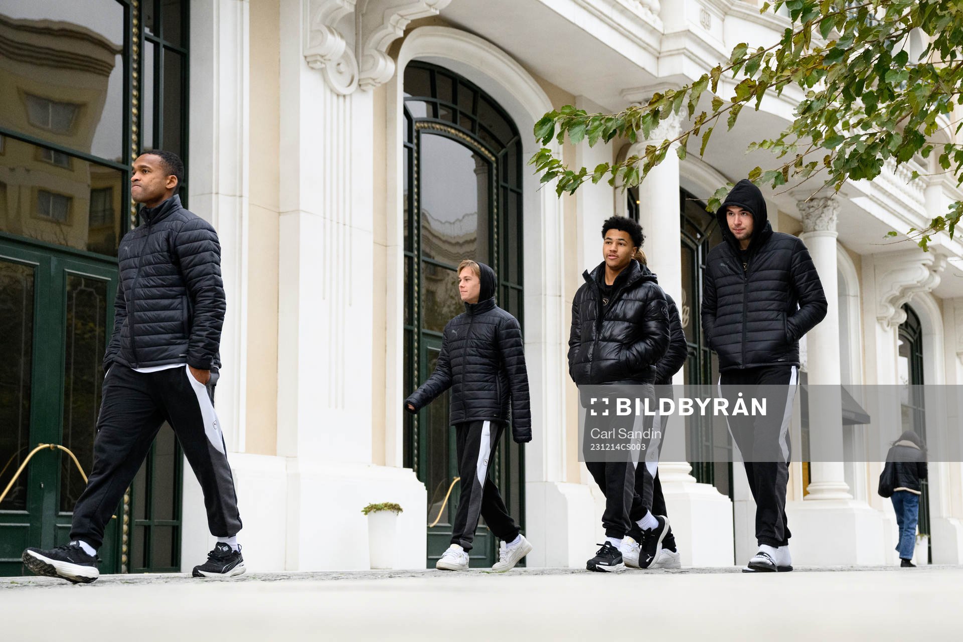 Ola Kamara, Pontus Dahbo, Momodou Lamin Sonko and