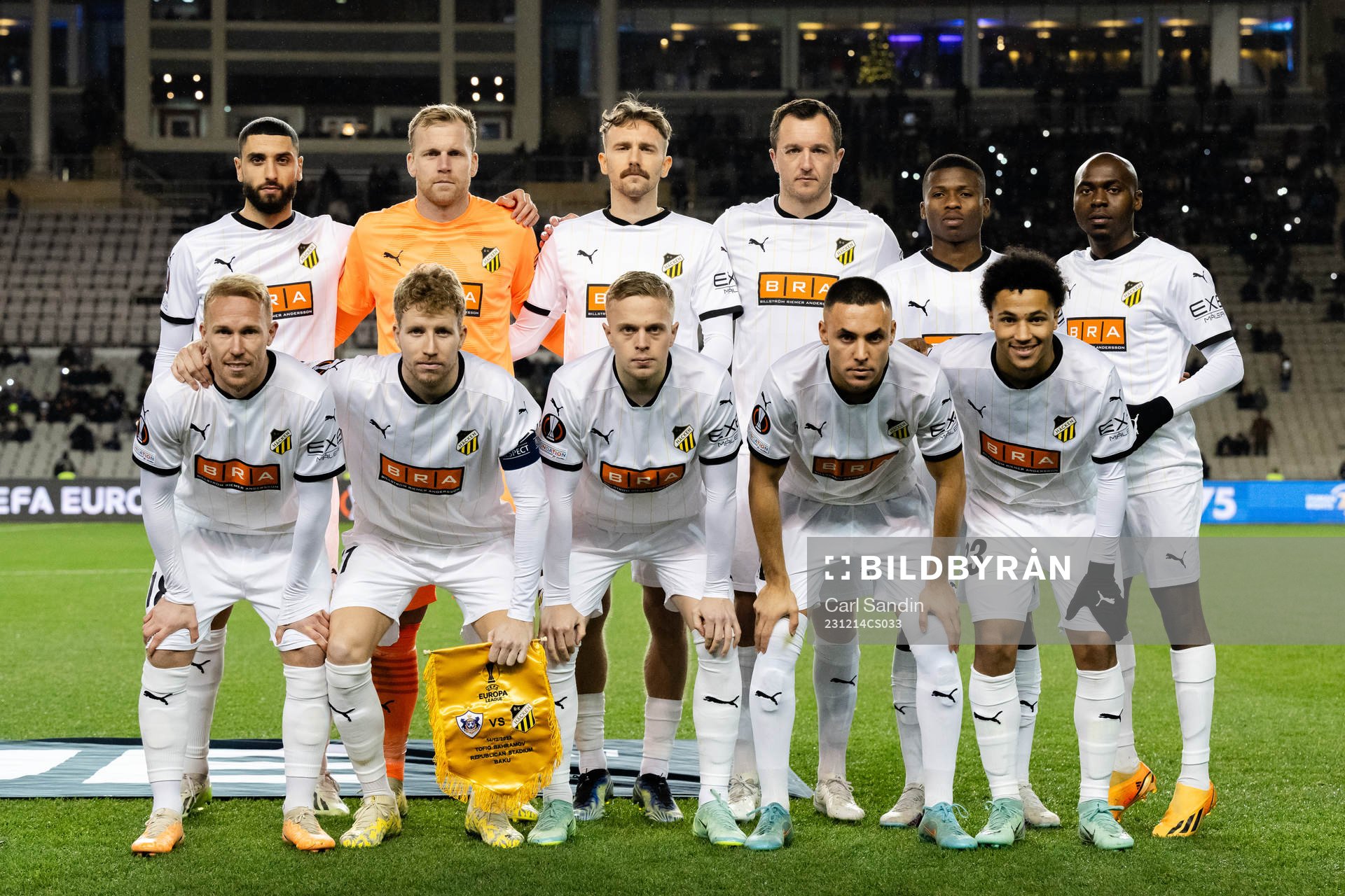 The starting eleven of Häcken