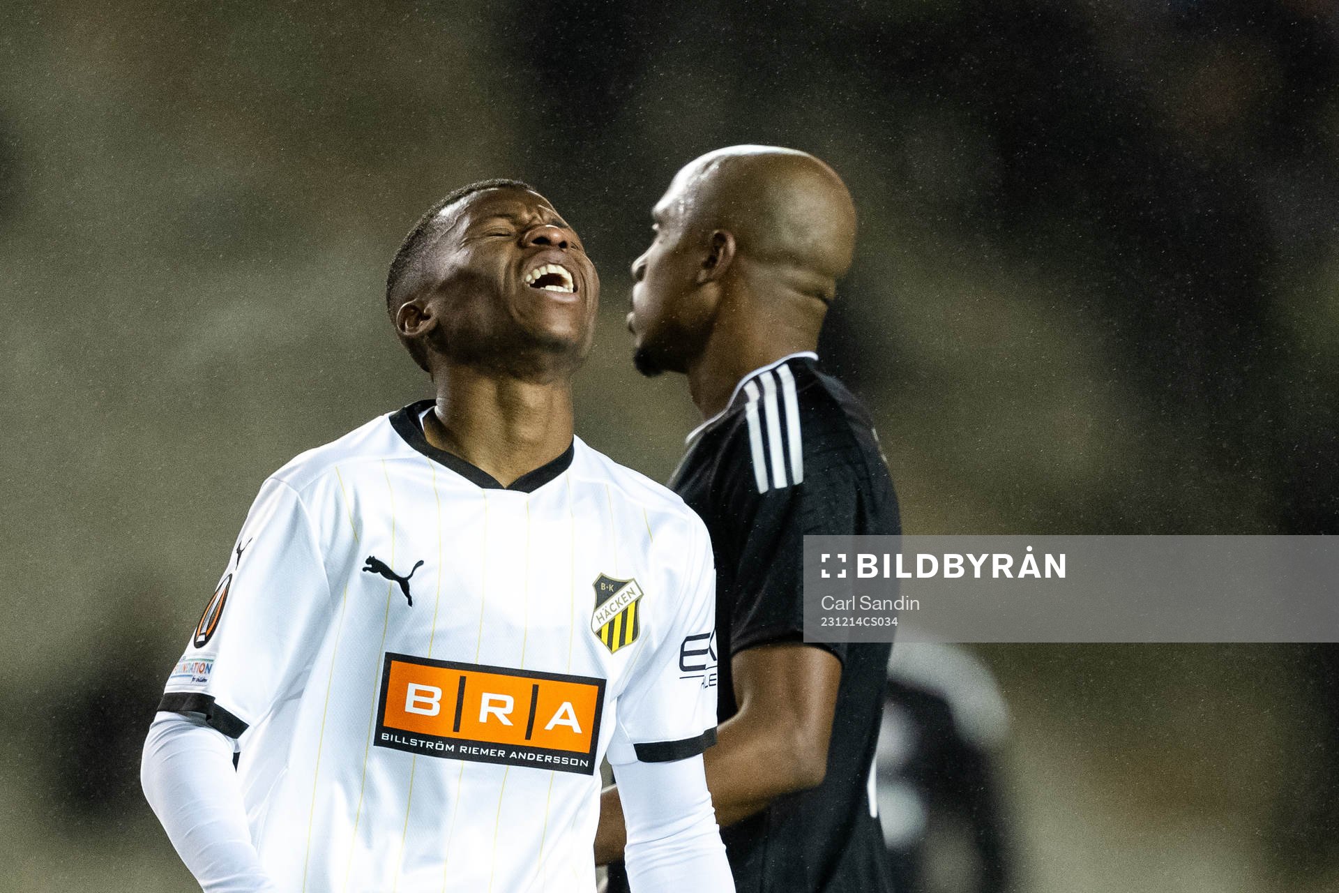 Akoua Romeo Amane of Häcken looks dejected