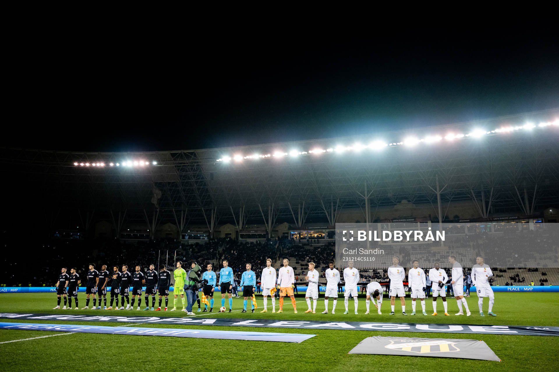 Players of Qarabag and Häcken