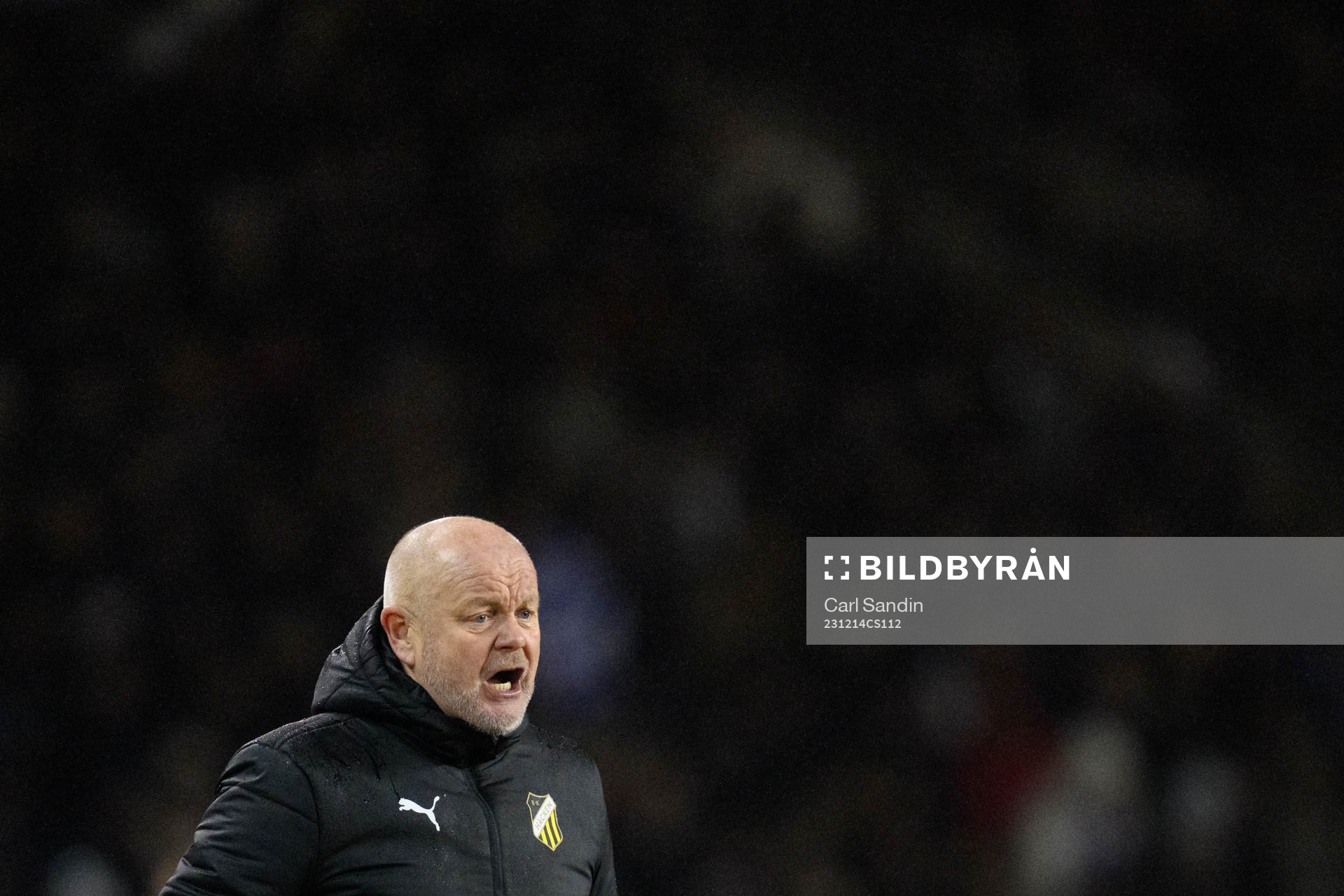 Head coach Per-Mathias Høgmo of Häcken