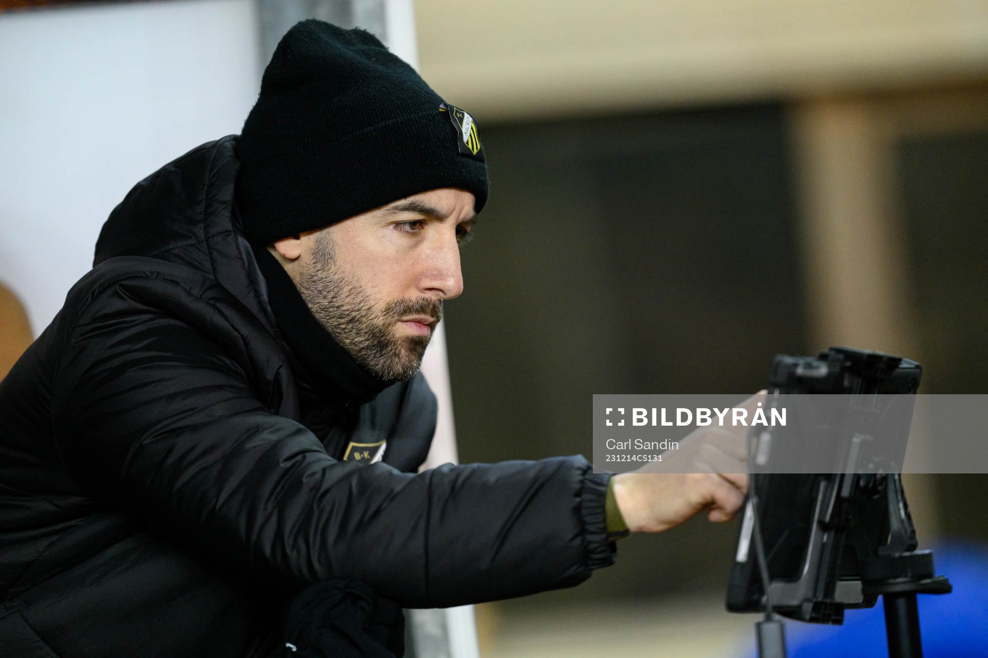 Assistant coach Martin Foyston
