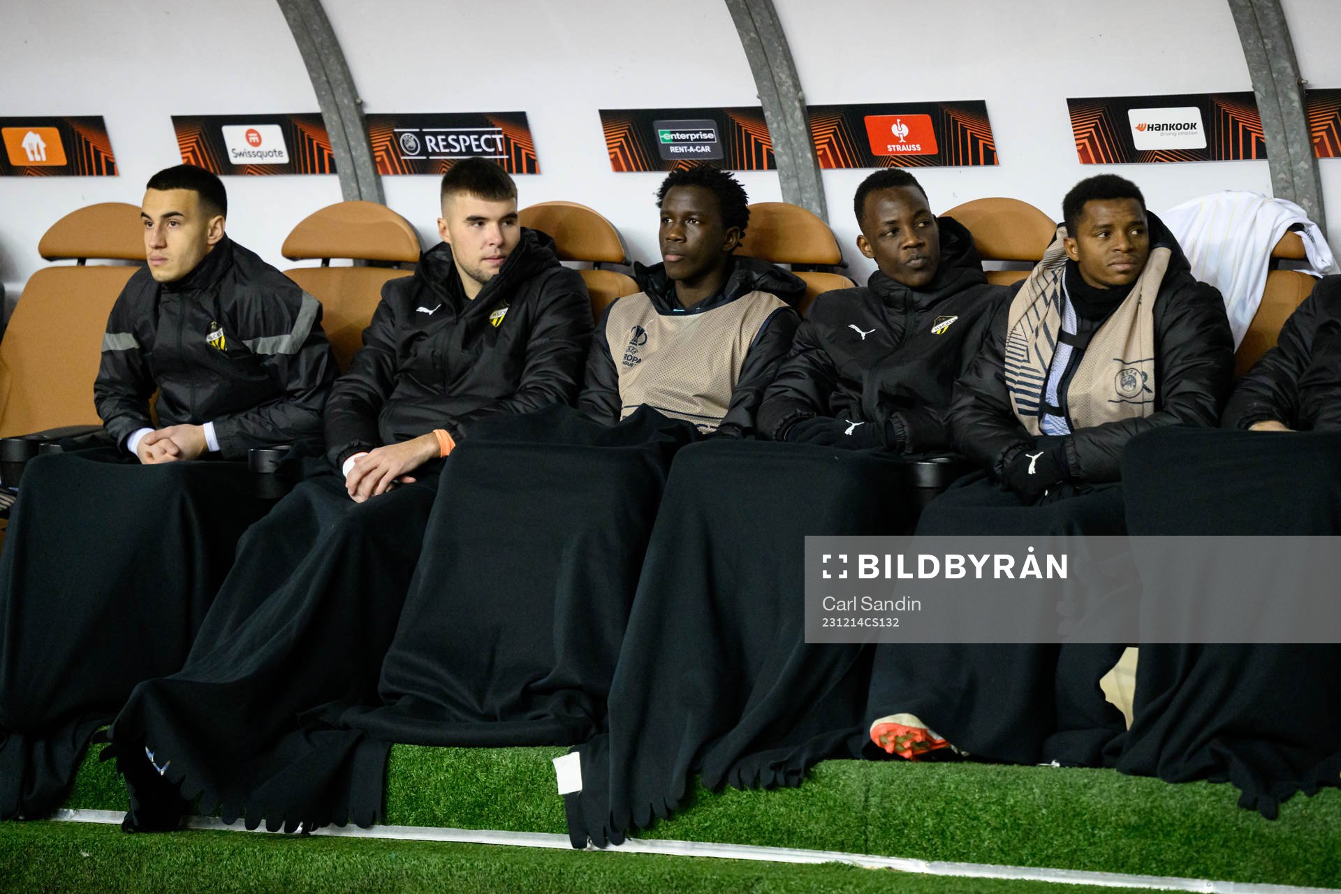 Srdjan Hrstic, goalkeeper Sebastian Banozic, Abdoulaye