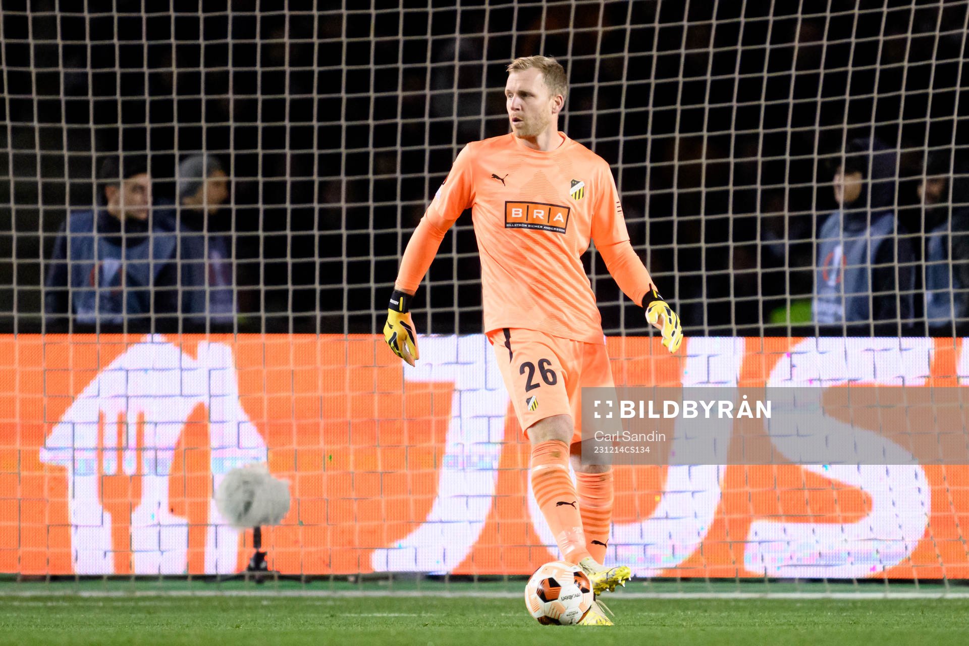 goalkeeper Peter Abrahamsson of Häcken