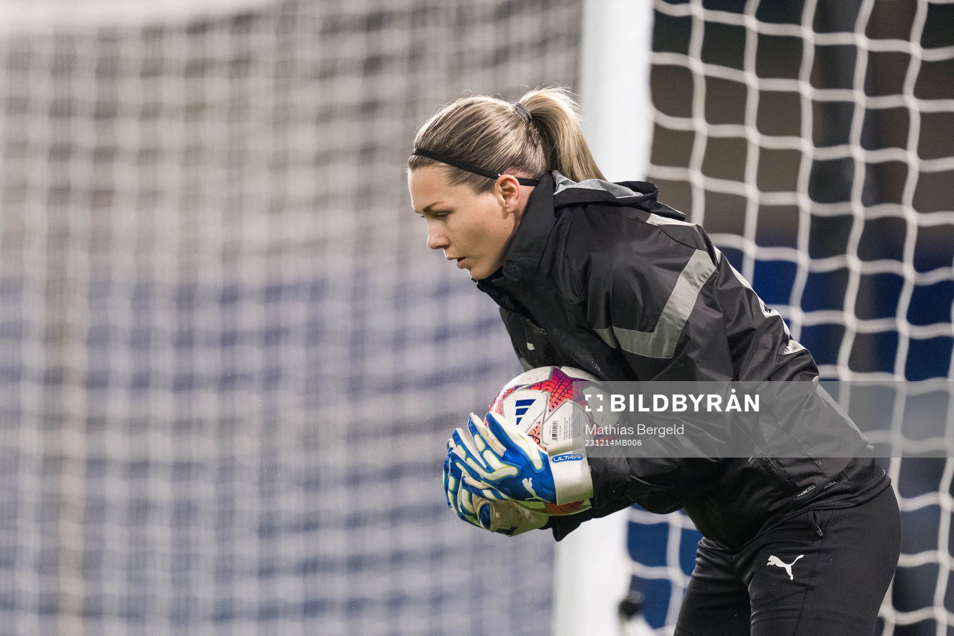Goalkeeper Jennifer Falk of Häcken