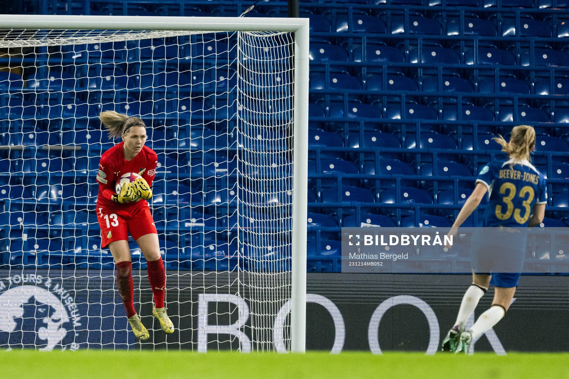 Goalkeeper Jennifer Falk of Häcken