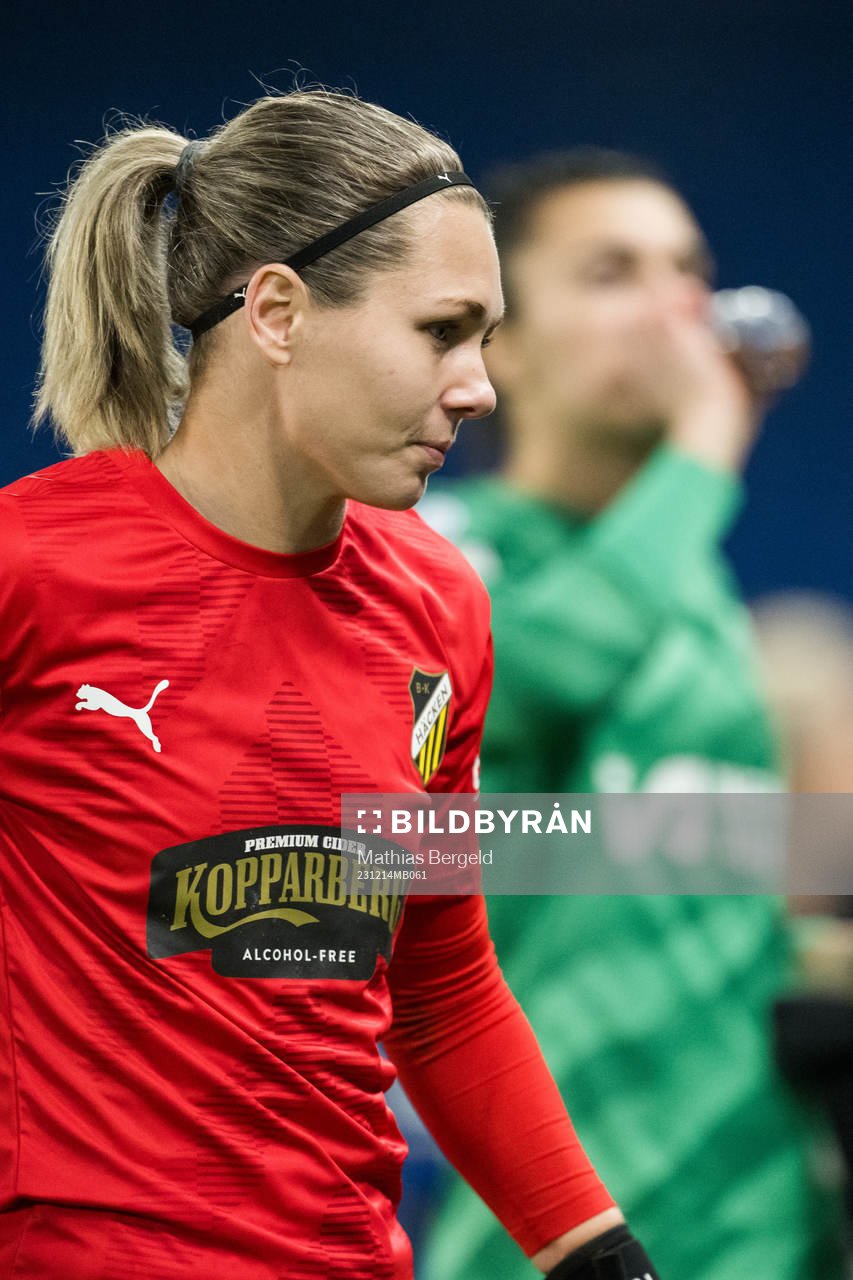 Goalkeeper Jennifer Falk of Häcken