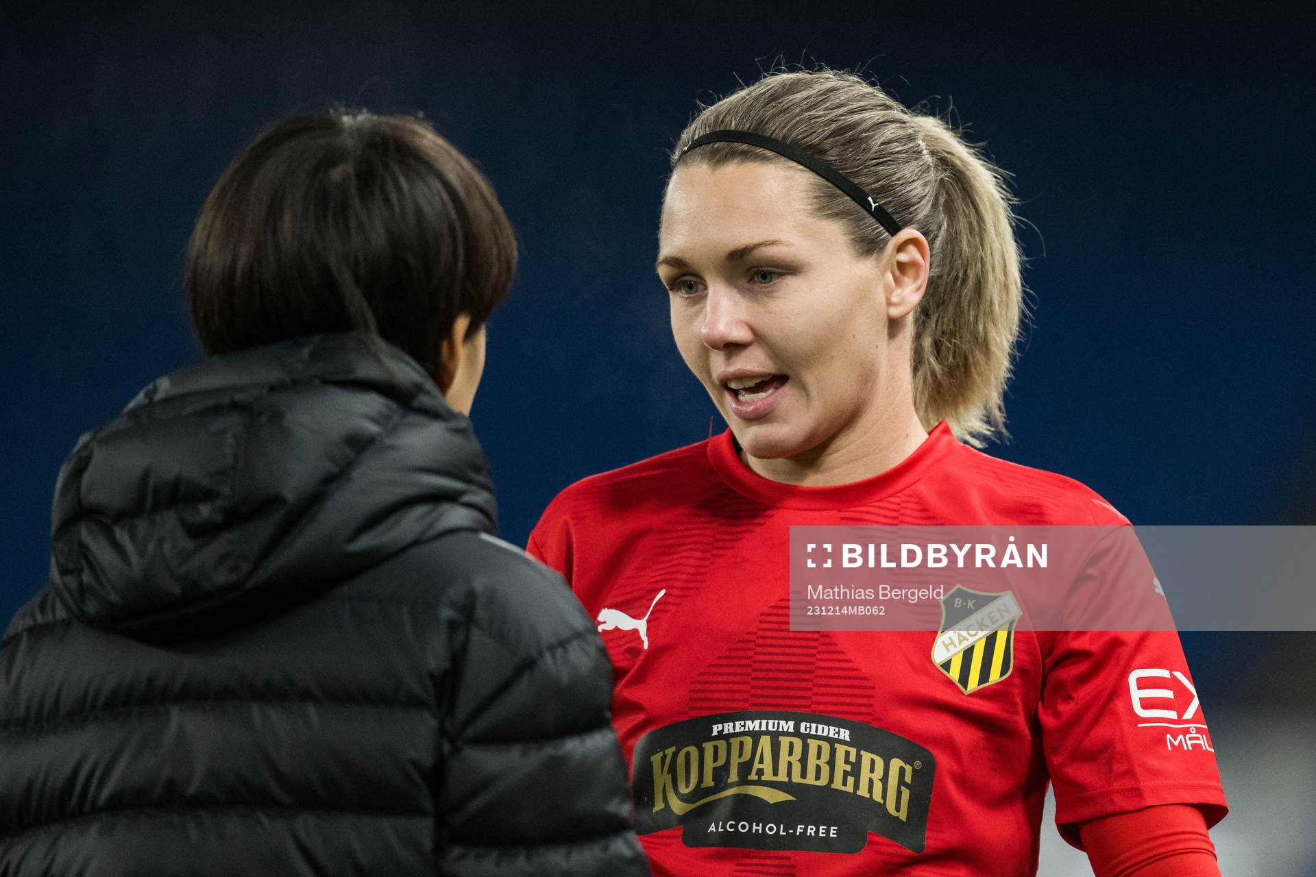 Goalkeeper Jennifer Falk of Häcken