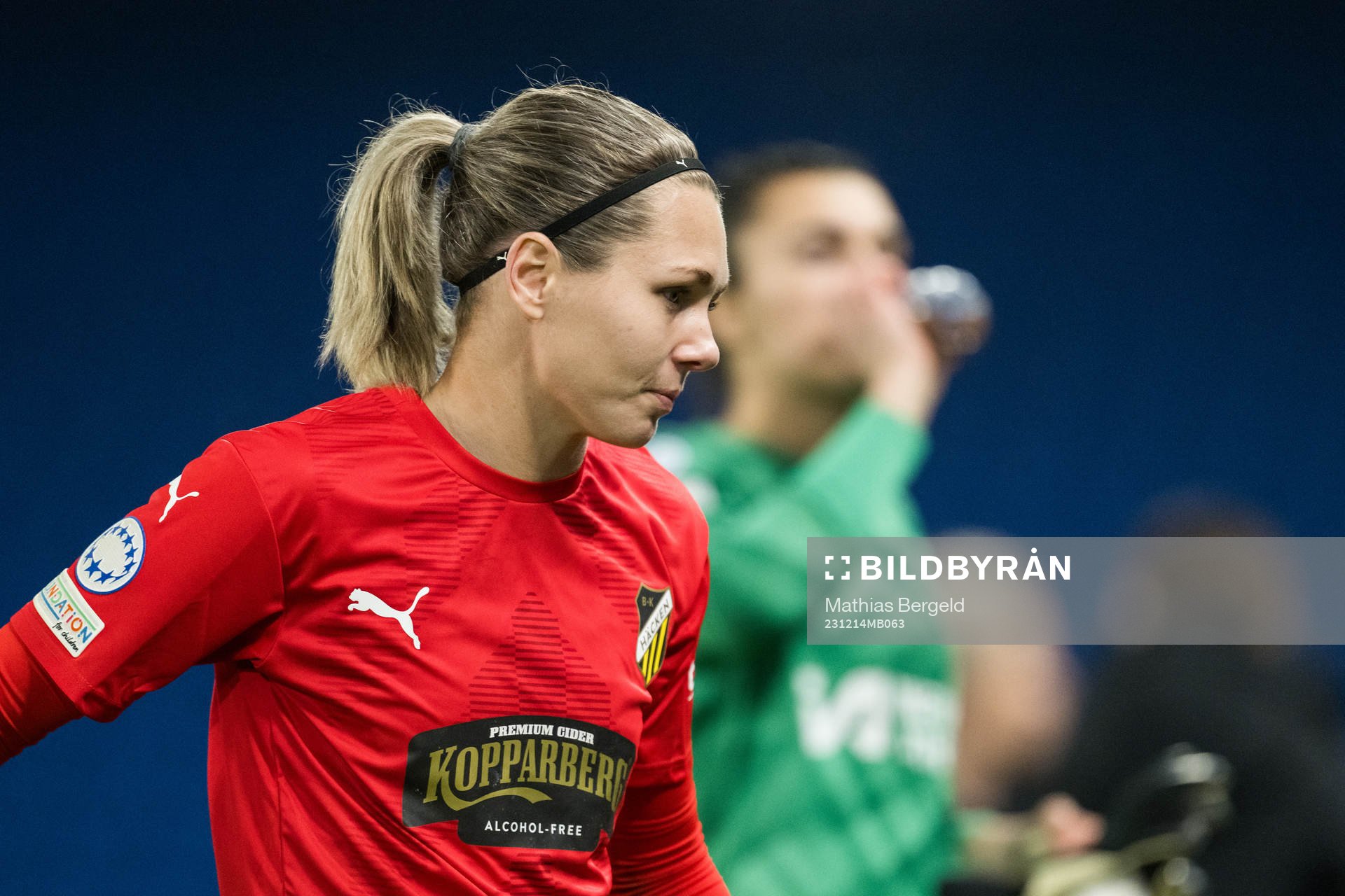 Goalkeeper Jennifer Falk of Häcken