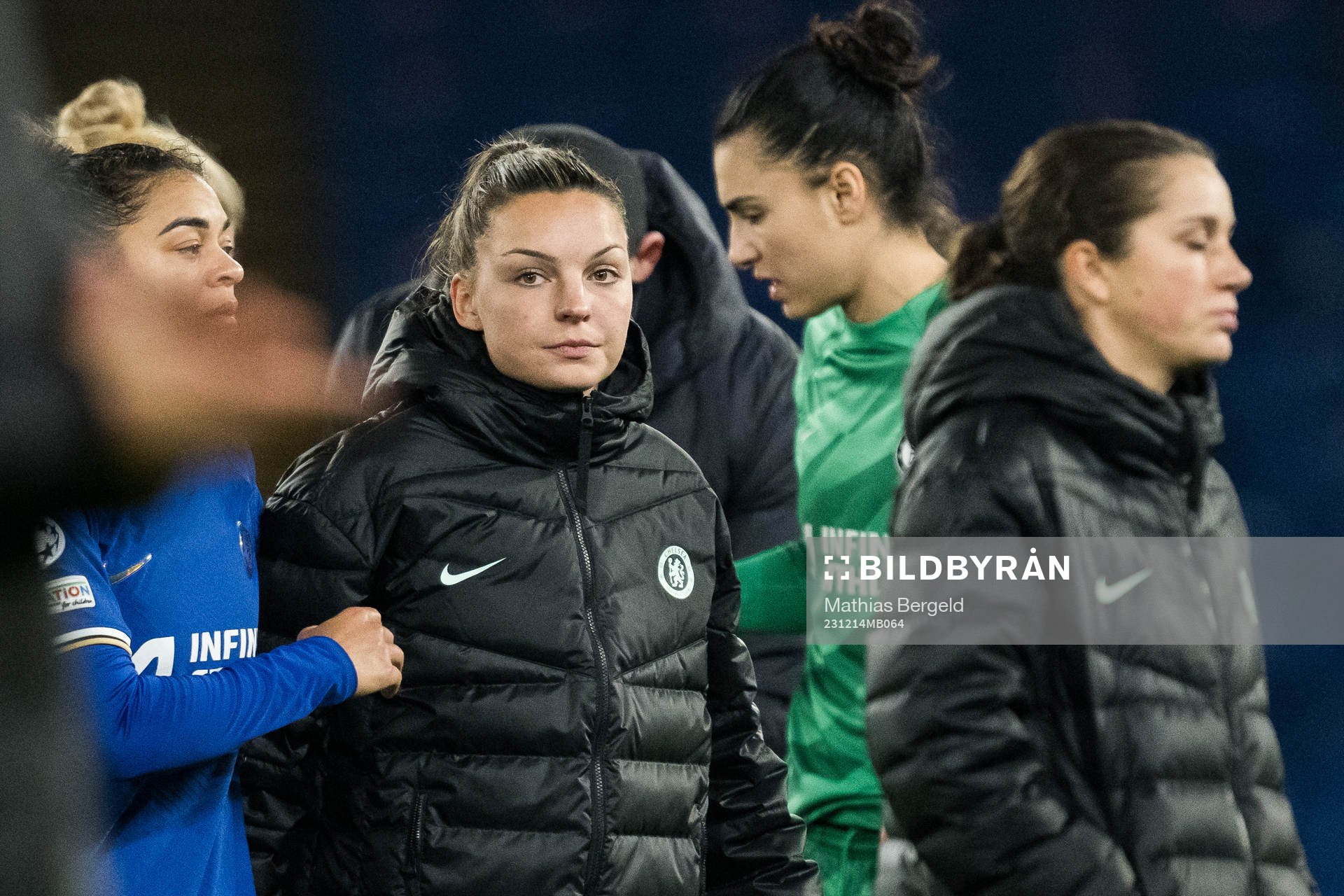 Johanna Rytting Kaneryd of Chelsea looks dejected