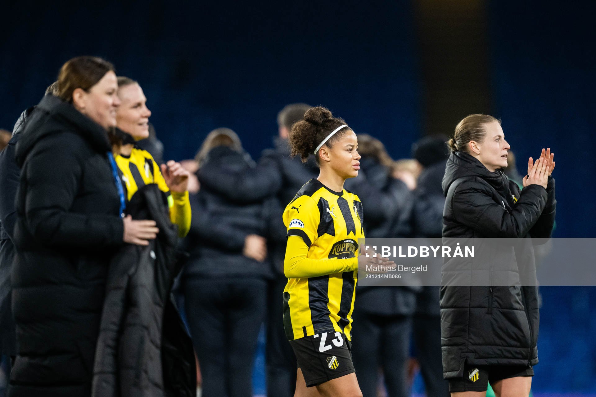 Felicia Schröder and Anna Anvegård of Häcken
