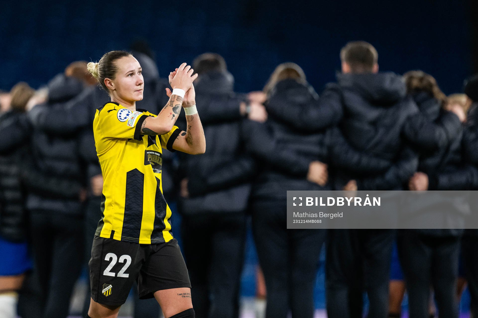 Marika Bergman Lundin of Häcken