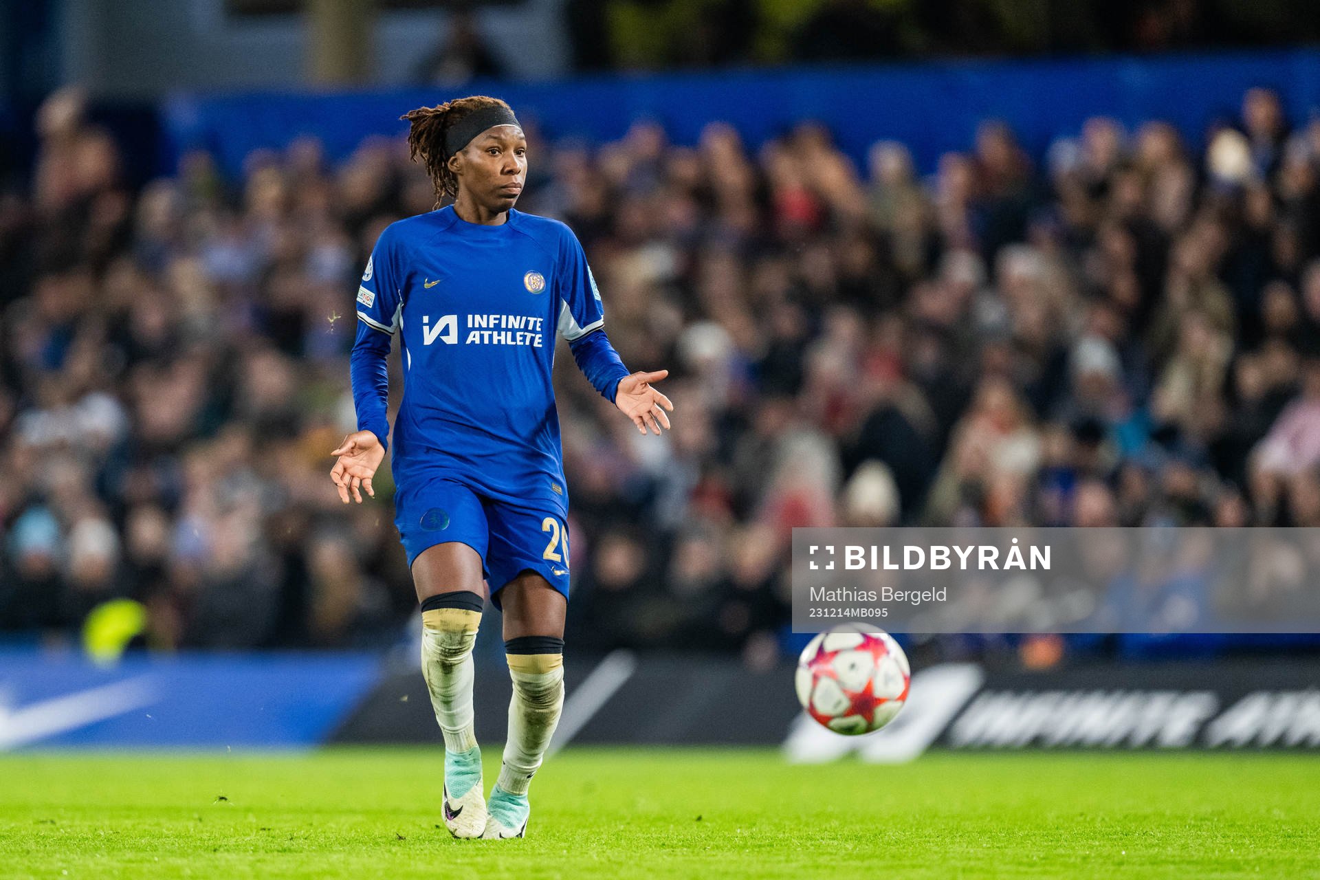 Kadeisha Buchanan of Chelsea reacts