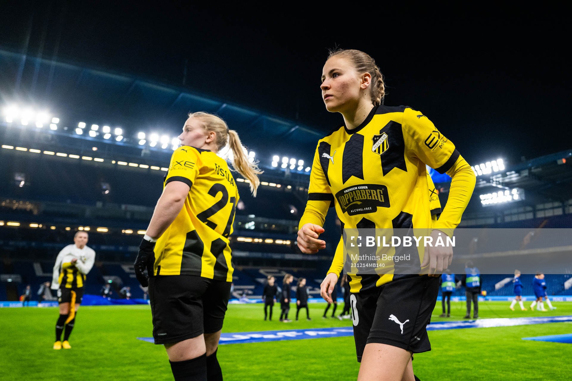 Johanna Fossdalsá Sørensen and Marika Bergman Lundin of