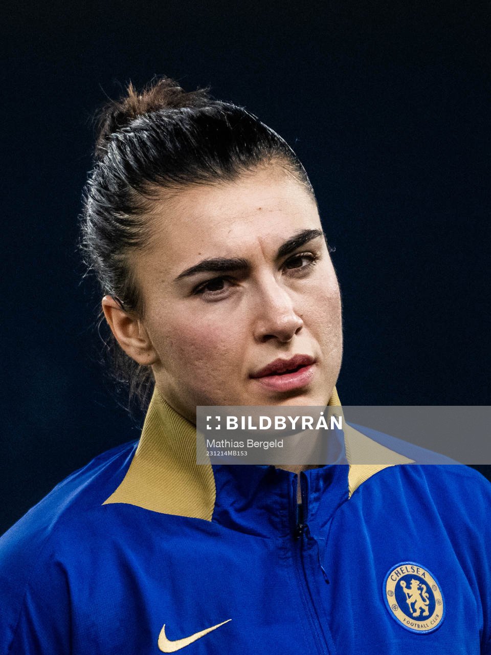 Goalkeeper Zecira Musovic of Chelsea