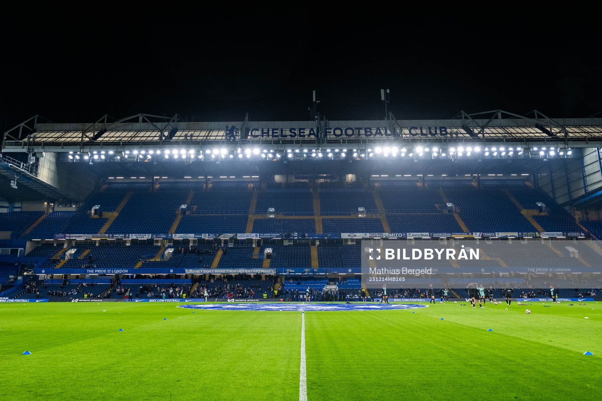 General interior view of Stamford Bridge