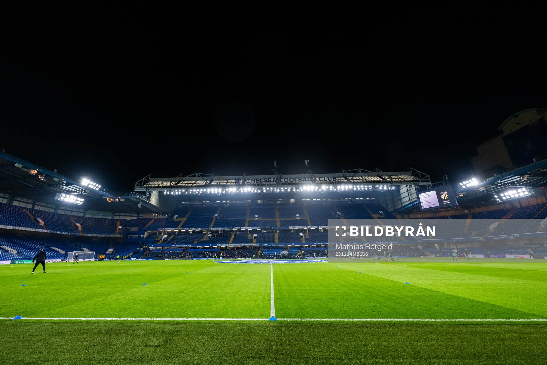 General interior view of Stamford Bridge