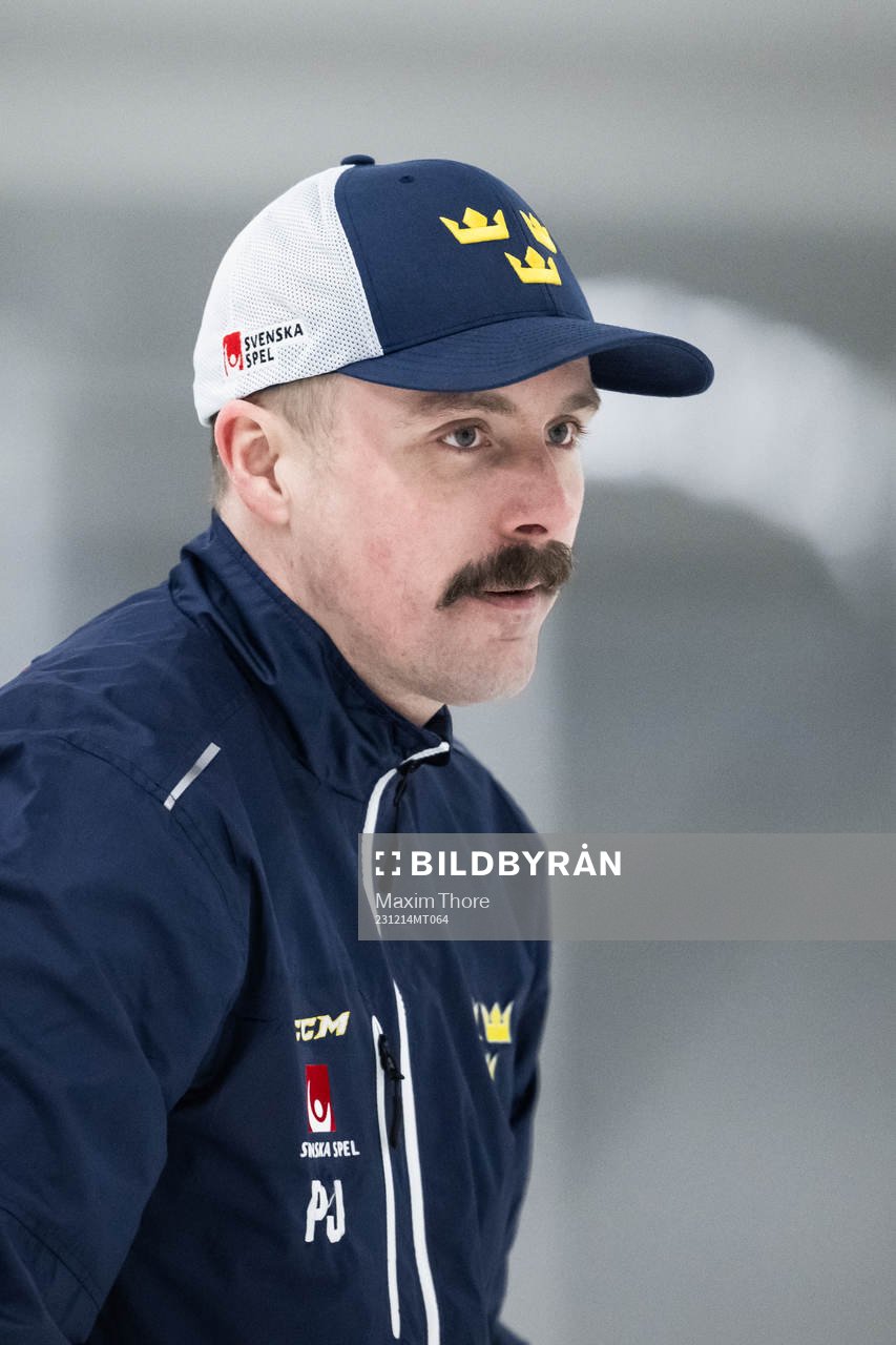 Assistant coach Pierre Johnsson of the Swedish under-20