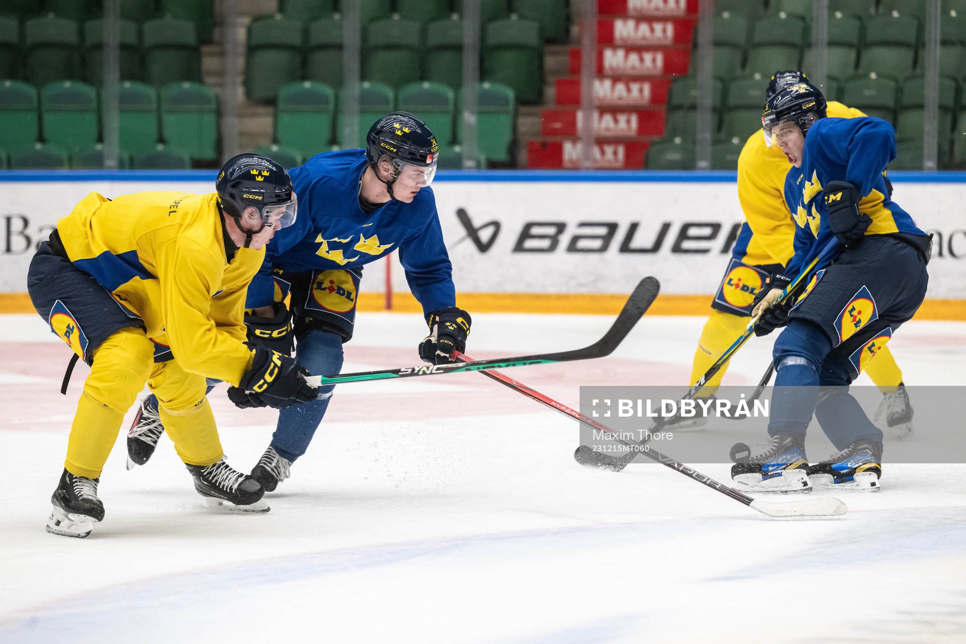 Zeb Forsfjäll, Tom Willander and Mattias Hävelid of the