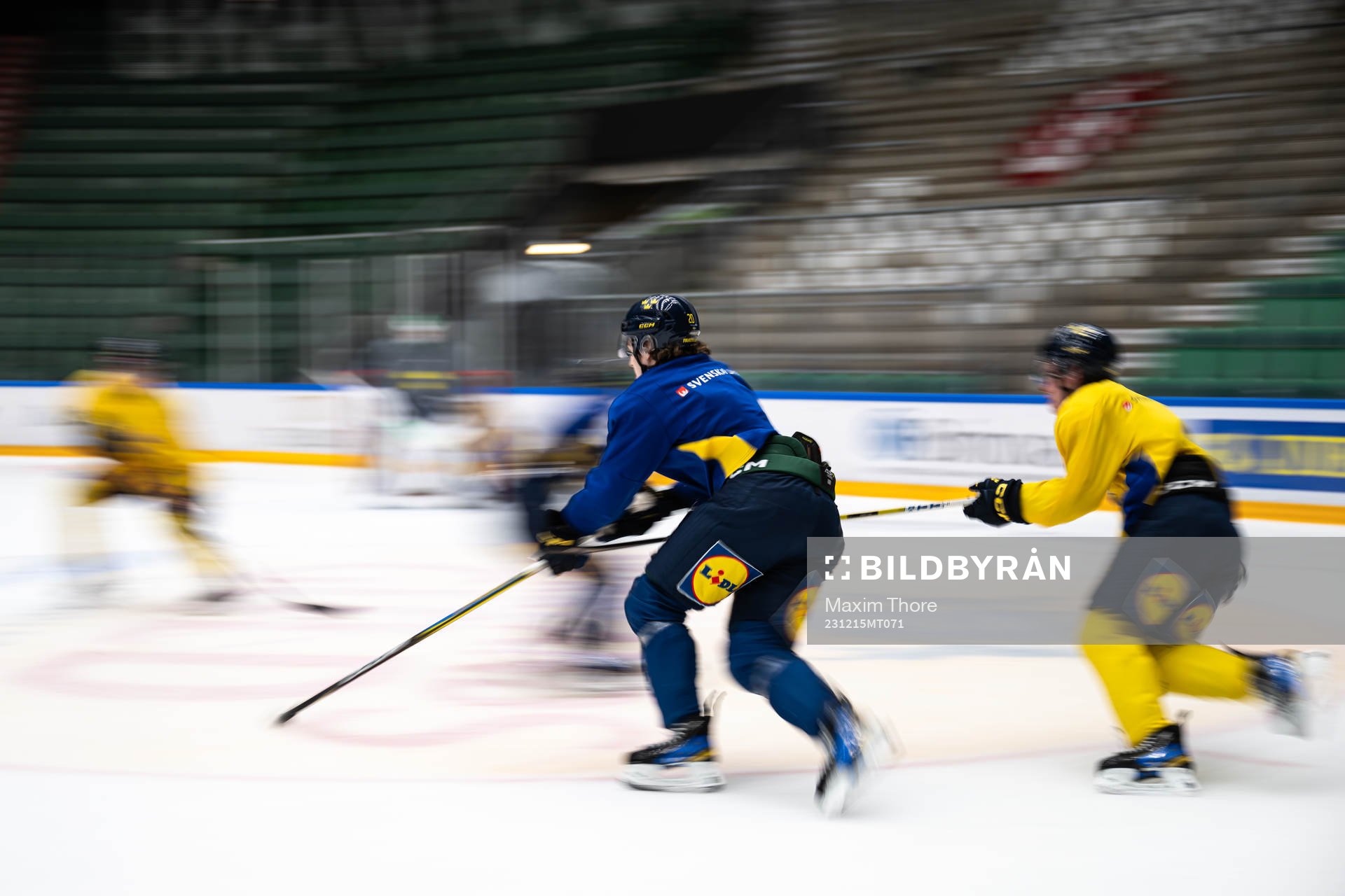 Liam Öhgren of the Swedish under-20 national ice hockey