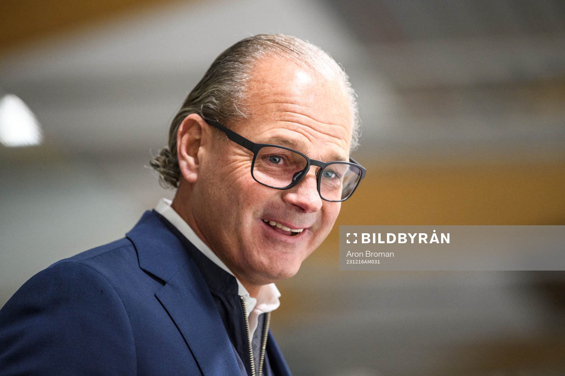 Sveriges assisterande tränare Andreas Spångberg