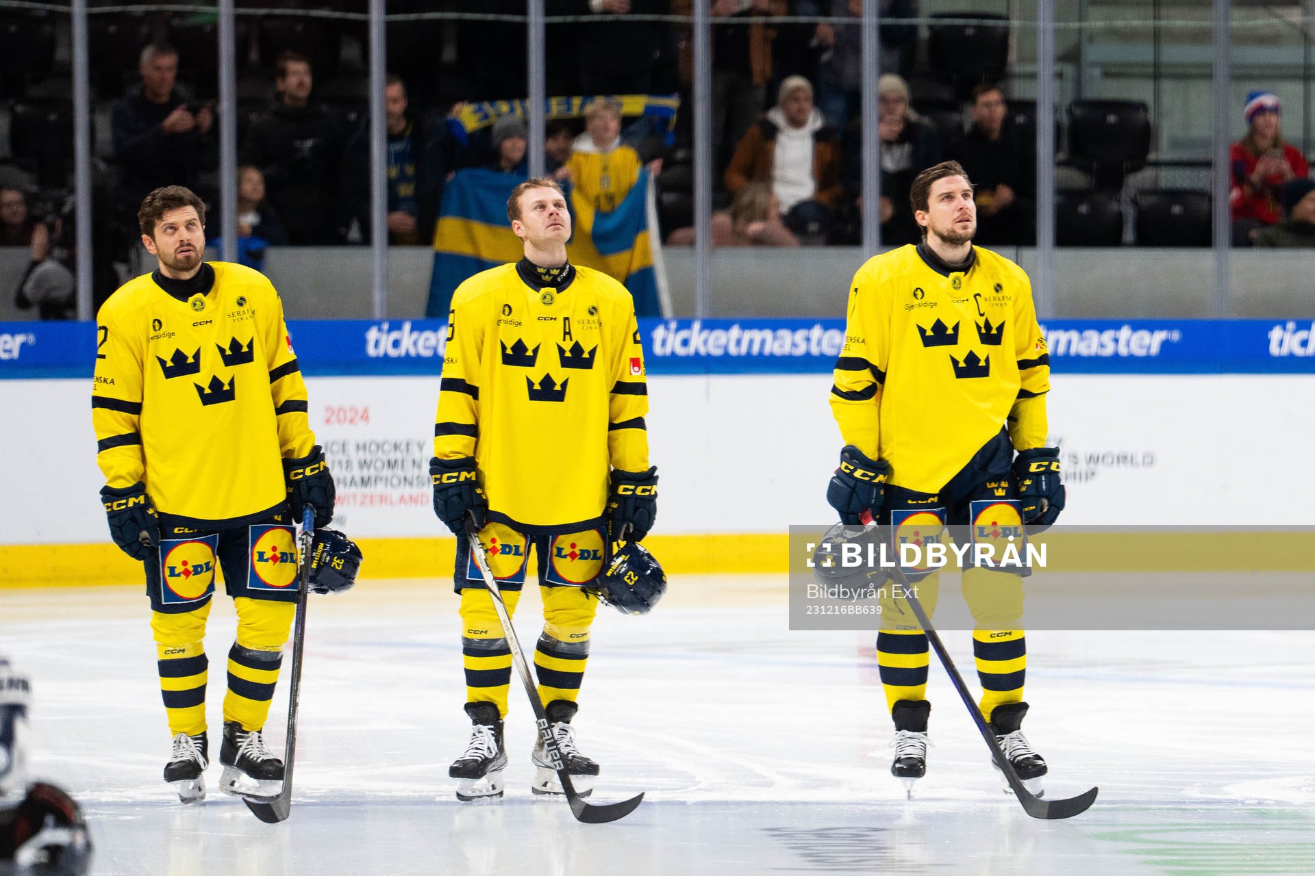 Lukas Bengtsson, Lucas Wallmark and Henrik Tömmernes of