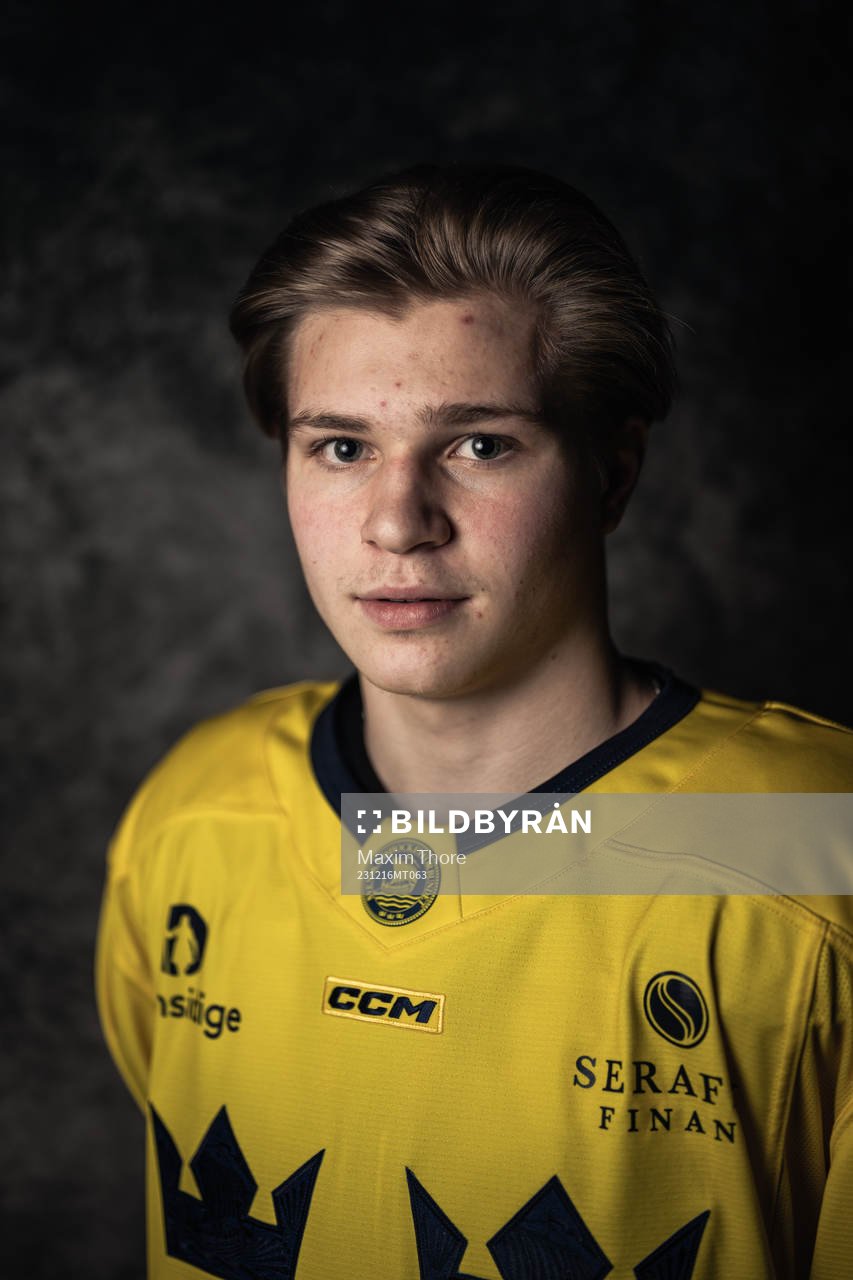 Zeb Forsfjäll of the Swedish under-20 national ice hockey