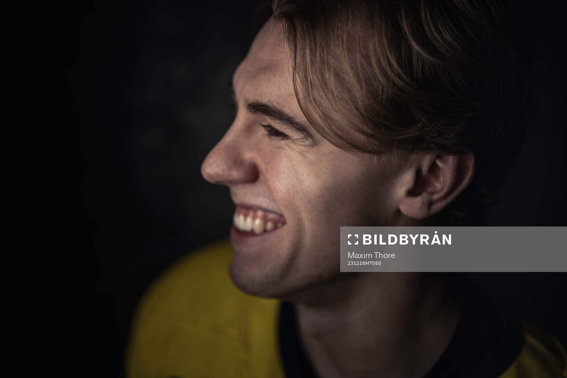 Jonathan Lekkerimäki of the Swedish under-20 national ice