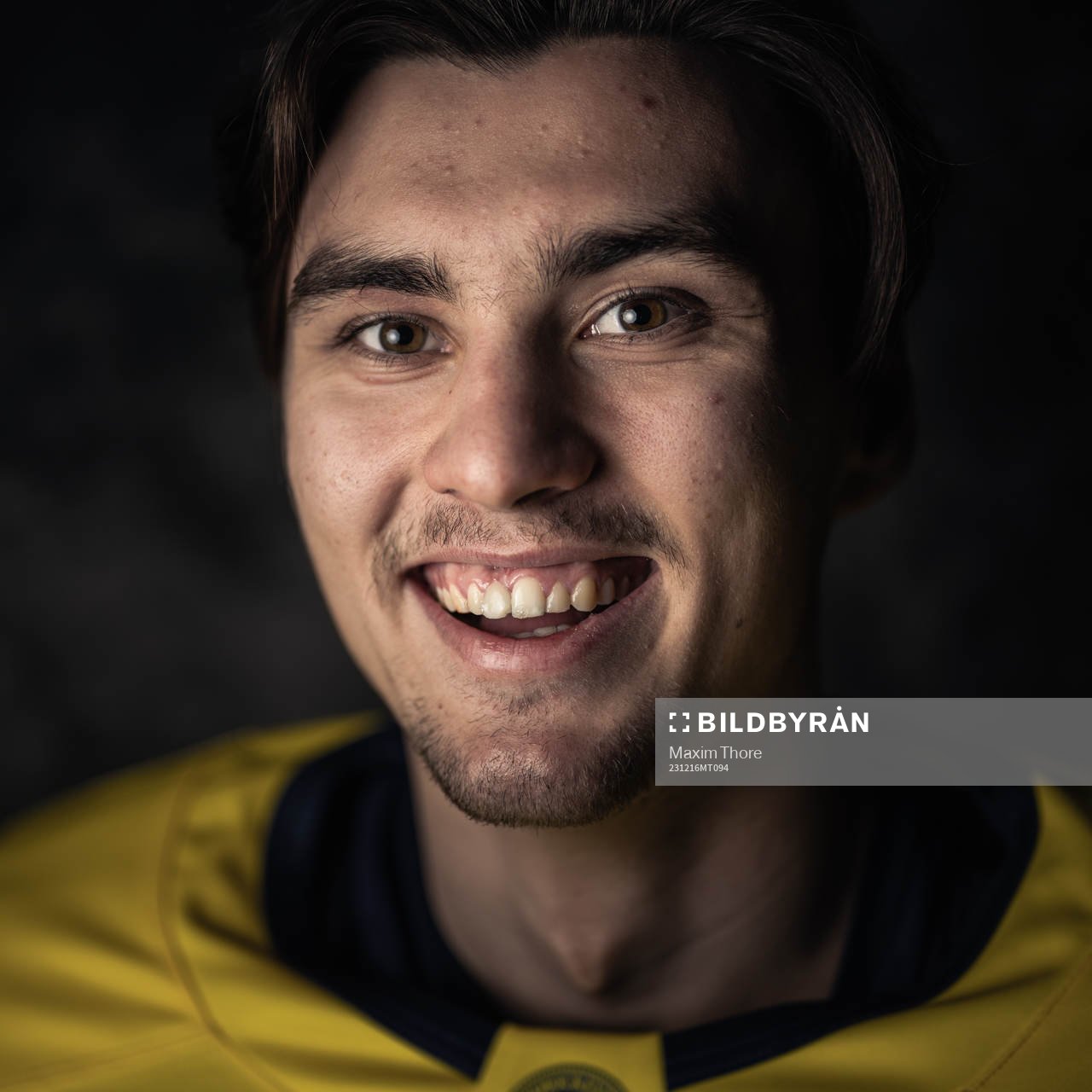 Goaltender Kevin Reidler of the Swedish under-20 national