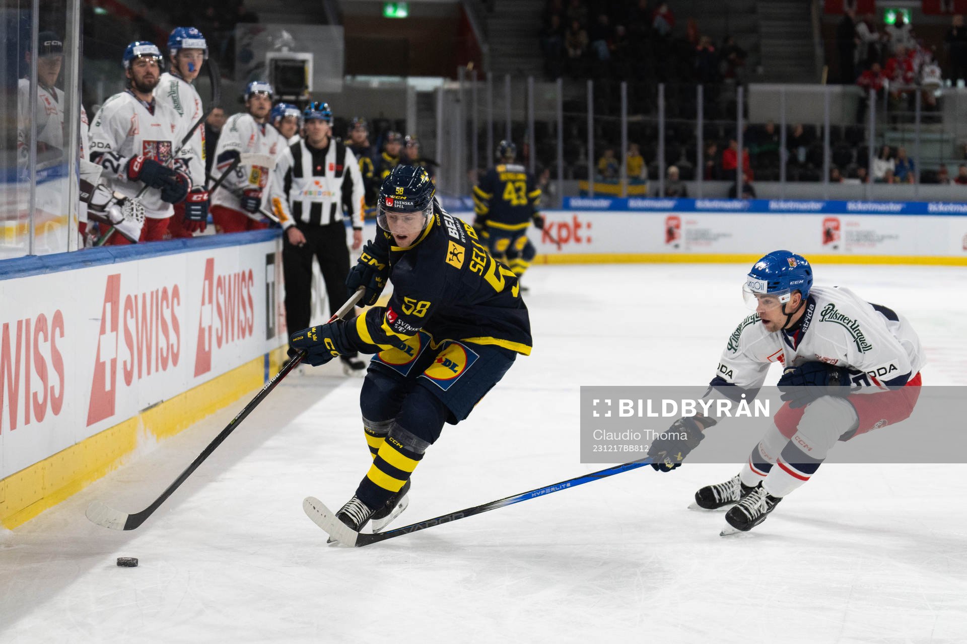 Jesper Sellgren of Sweden and Radan Lenc of Czech Republic
