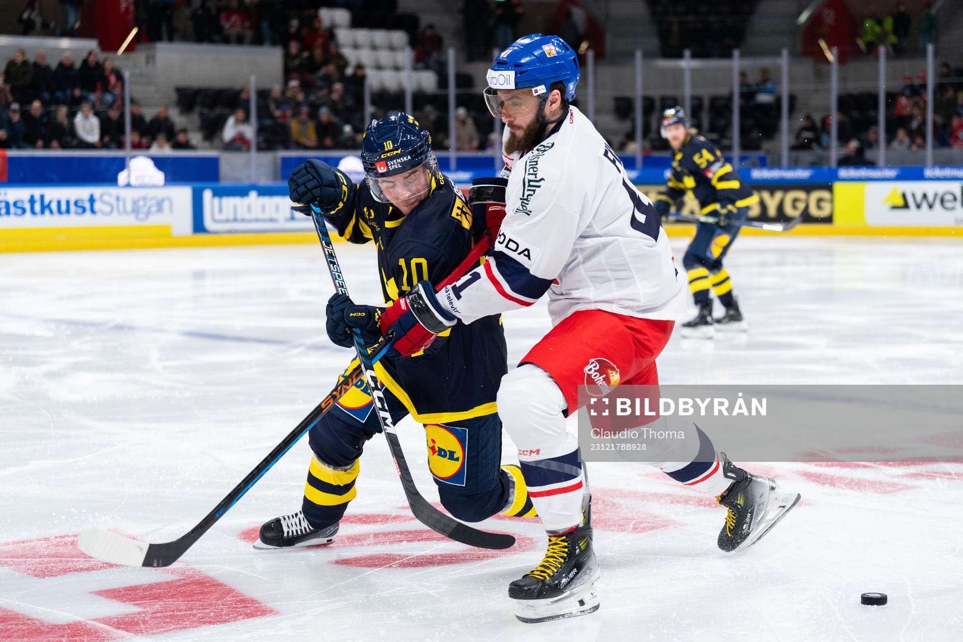 Andreas Wingerli of Sweden and Tomas Filippi of Czech