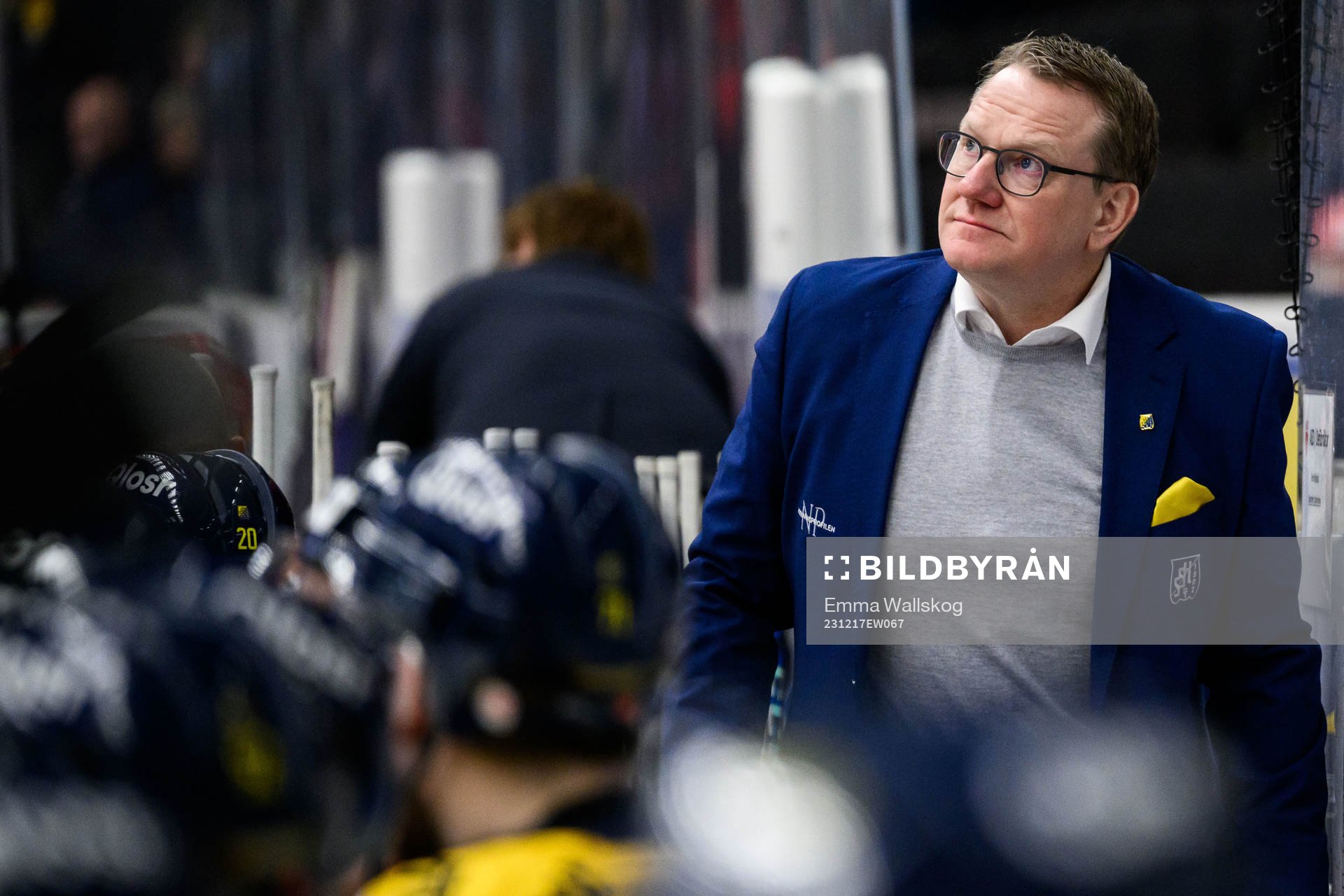 Södertäljes tränare Magnus Bogren