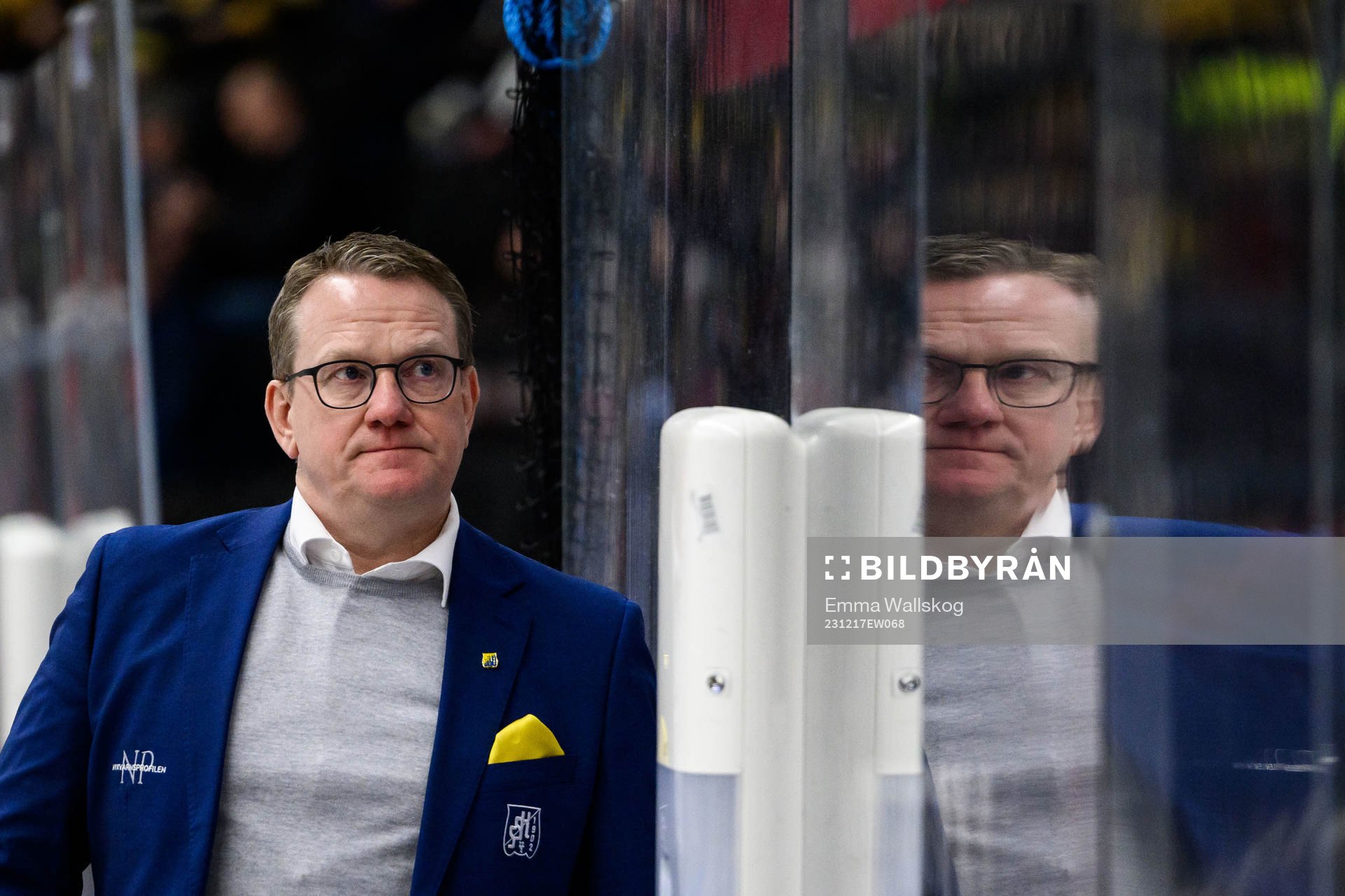 Södertäljes tränare Magnus Bogren