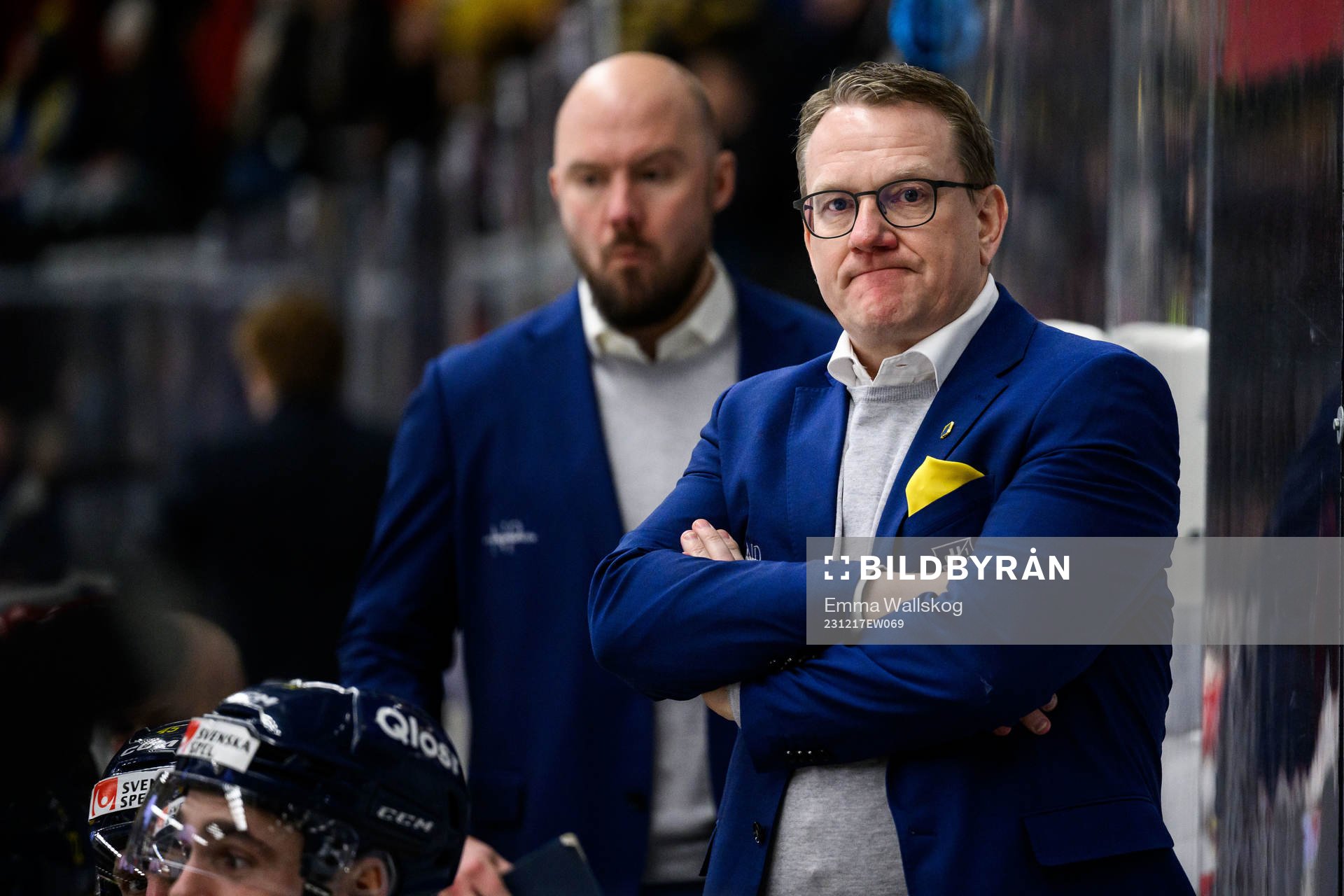 Södertäljes tränare Magnus Bogren