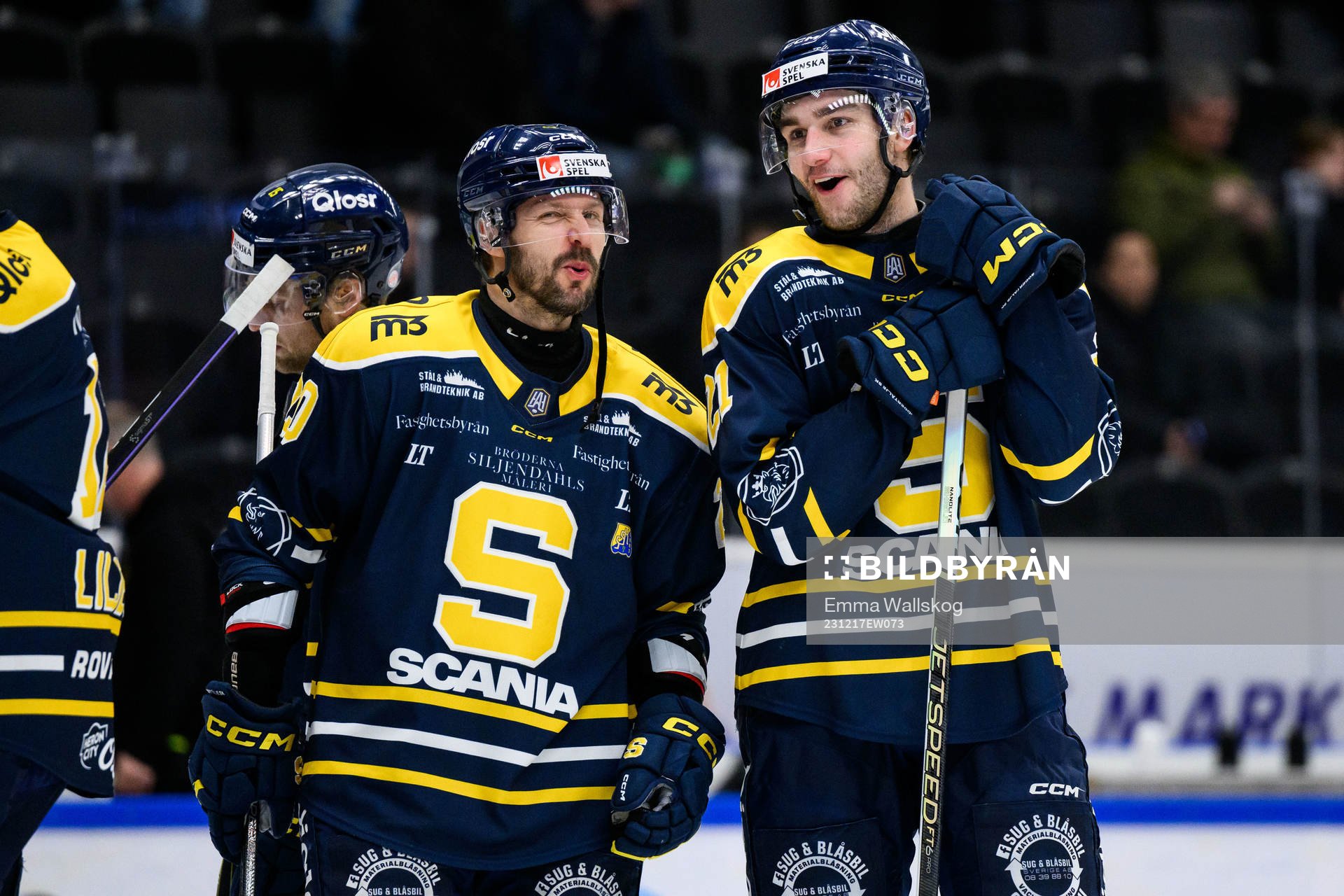Södertäljes Marcus Eriksson och Henrik Malmström