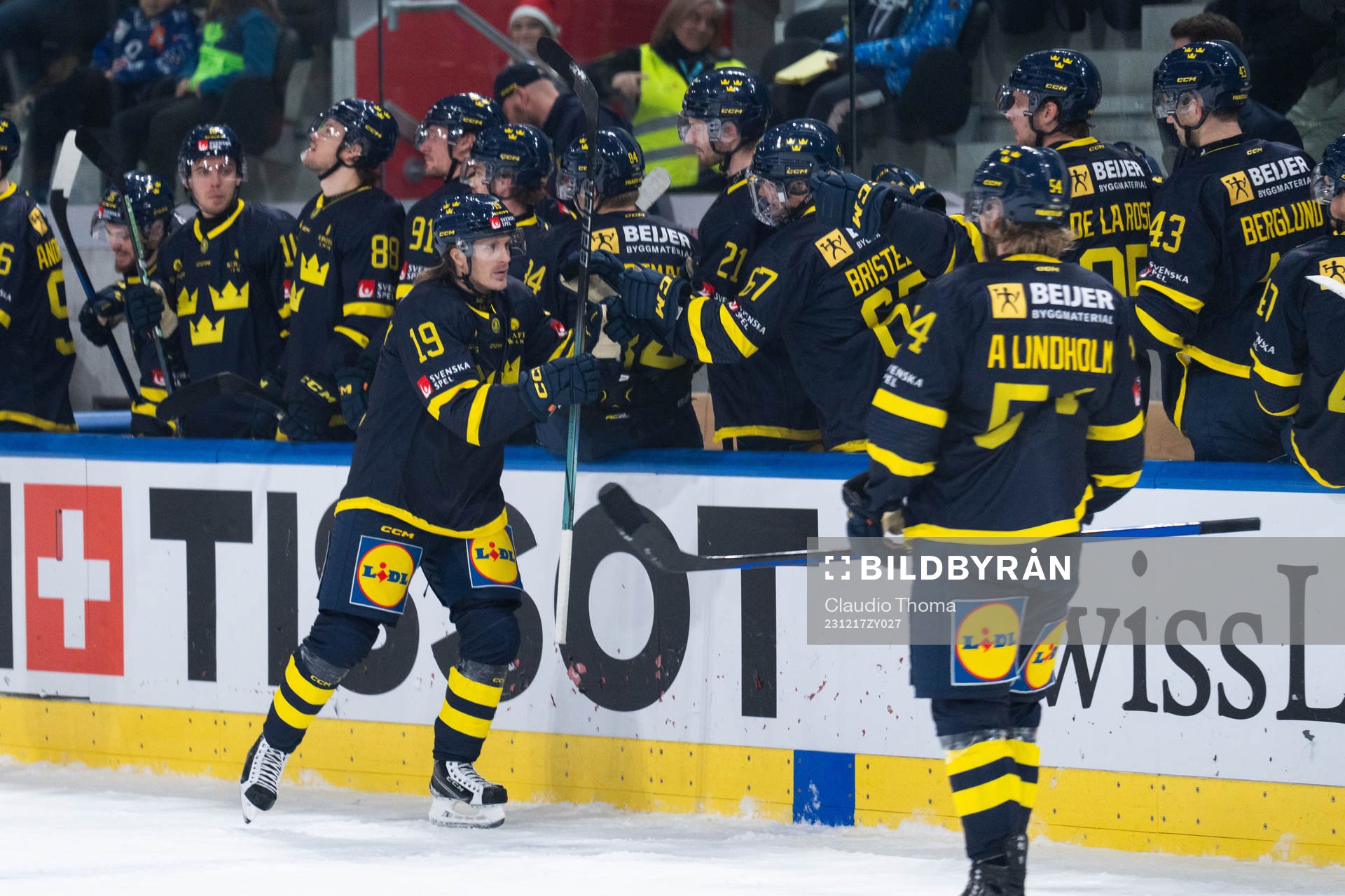 Marcus Sörensen of Sweden celebrates