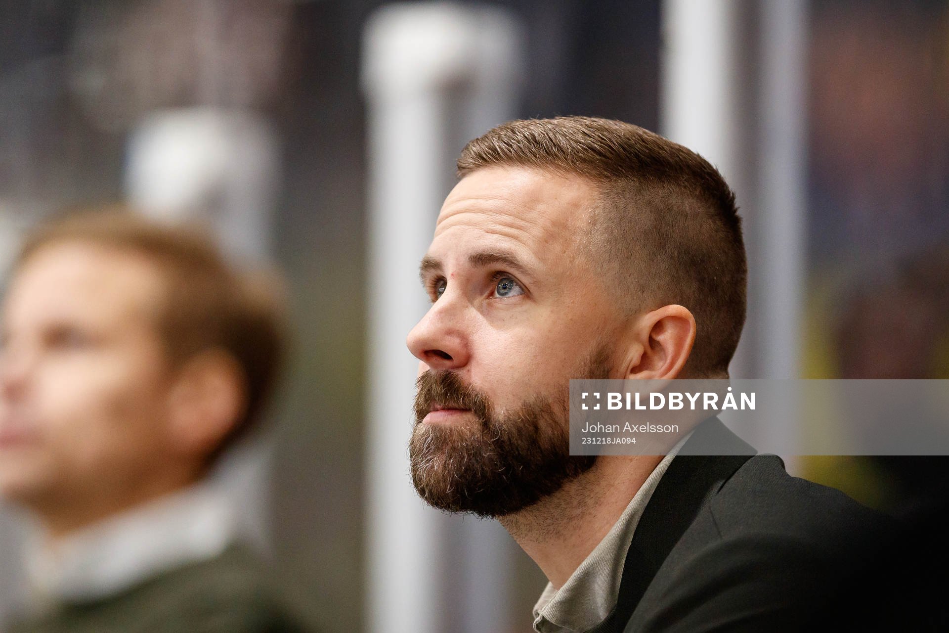 Björklövens huvudtränare Viktor Stråhle