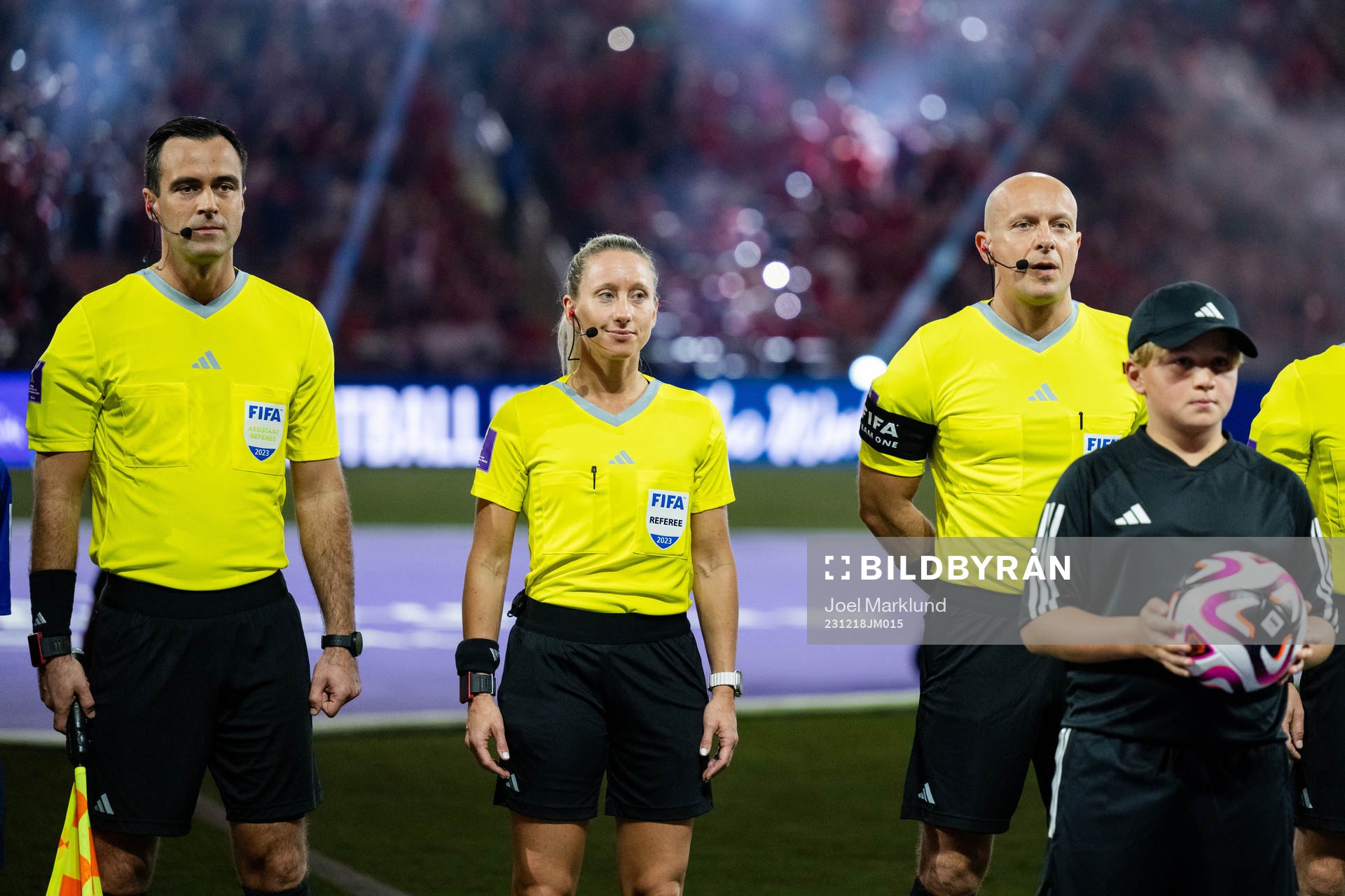 Fourth Official Tori Penso ahead of the FIFA Club World Cup semifinal match between Fluminense and Al Ahly on December 18, 2023 in Jeddah. 