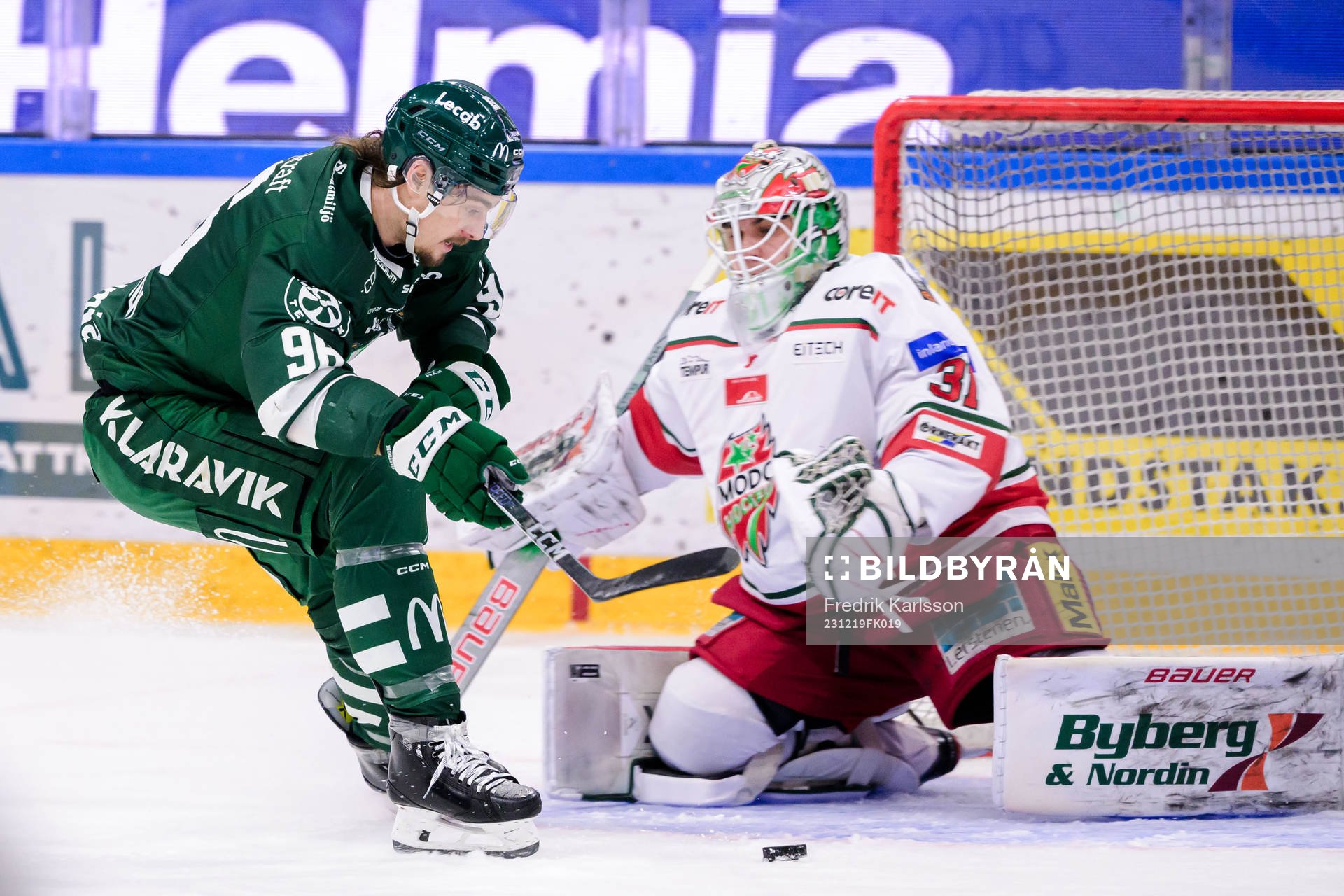 MoDos målvakt Olle Eriksson Ek