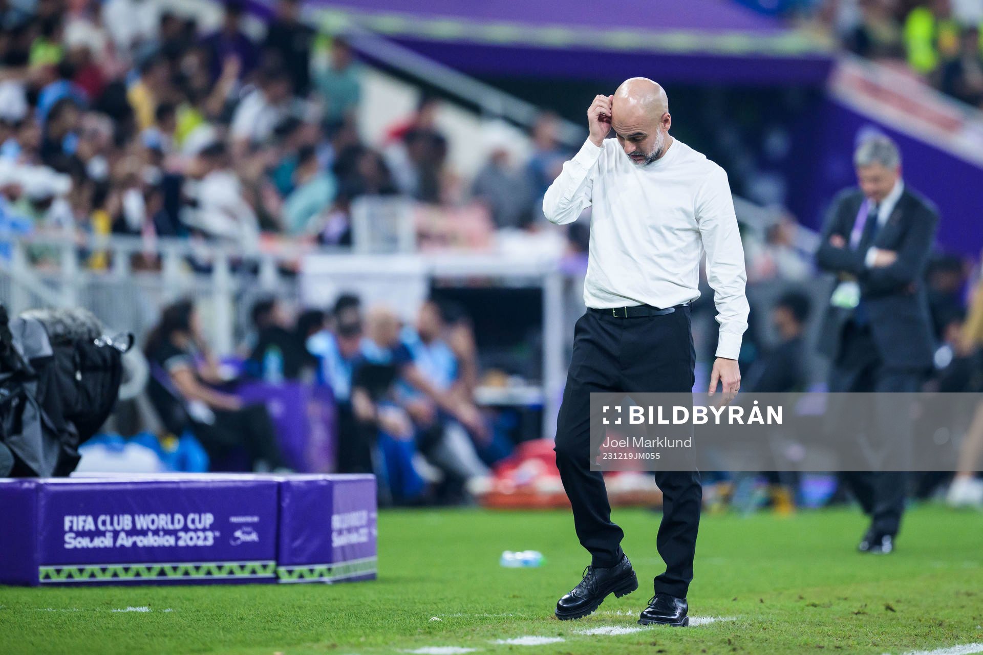 Head coach Pep Guardiola of Manchester City