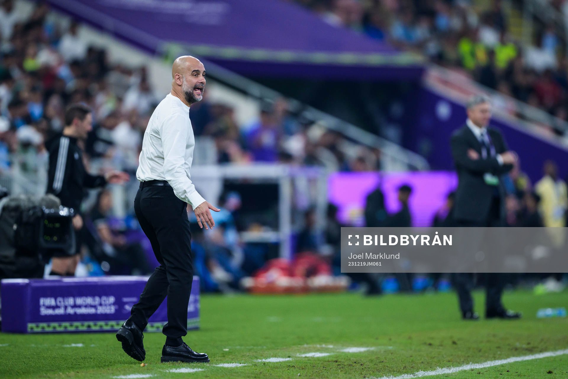 Head coach Pep Guardiola of Manchester City