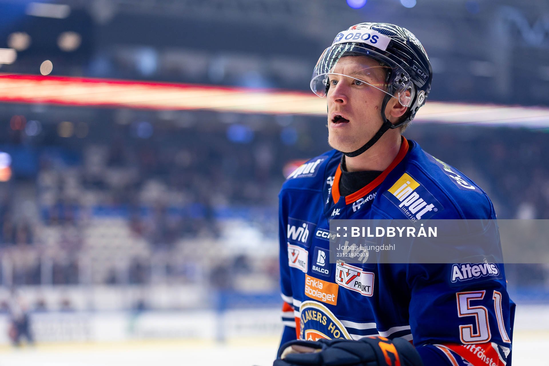 Växjös Emil Sylvegård jublar