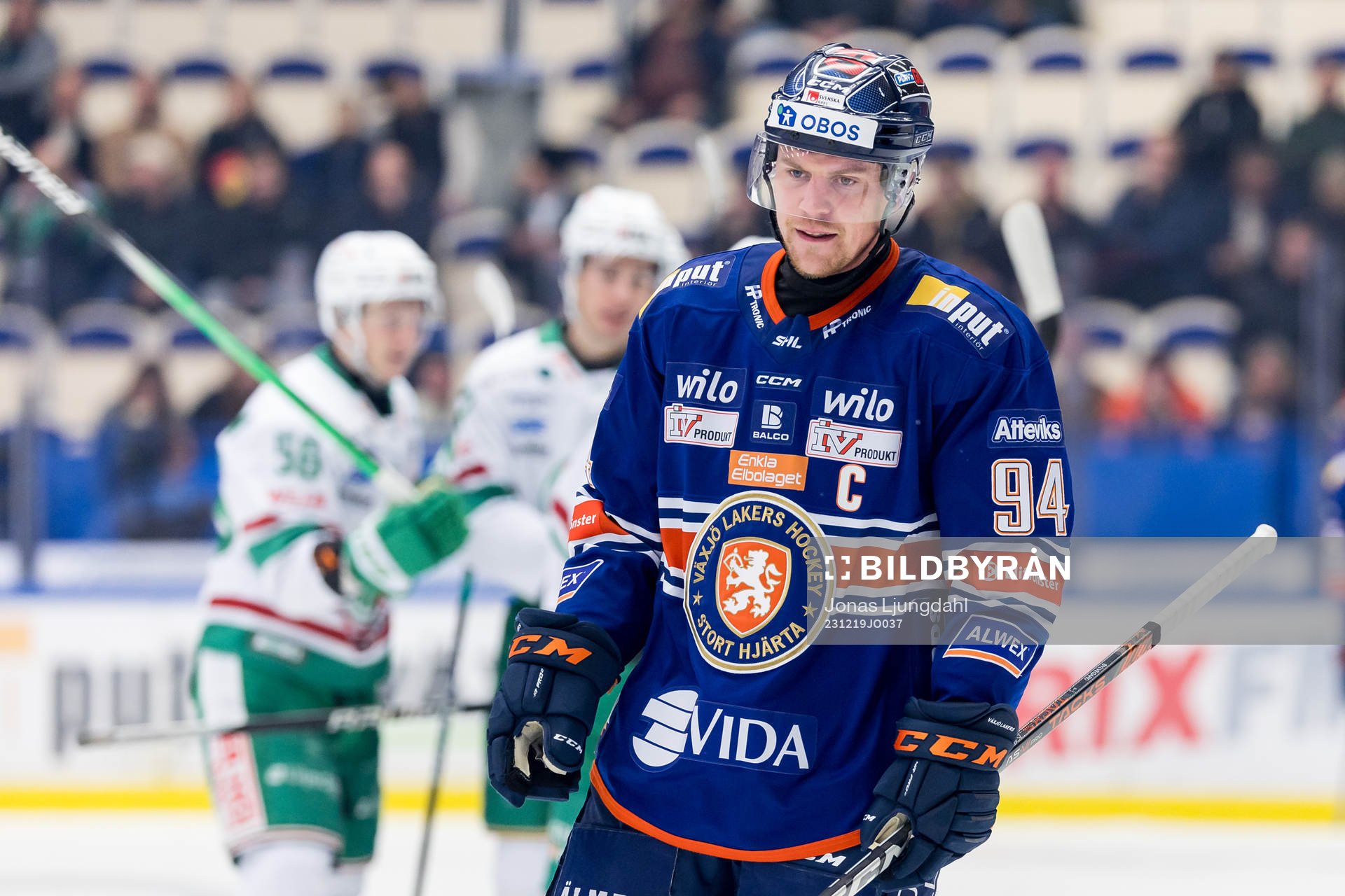Växjös Joel Persson deppar