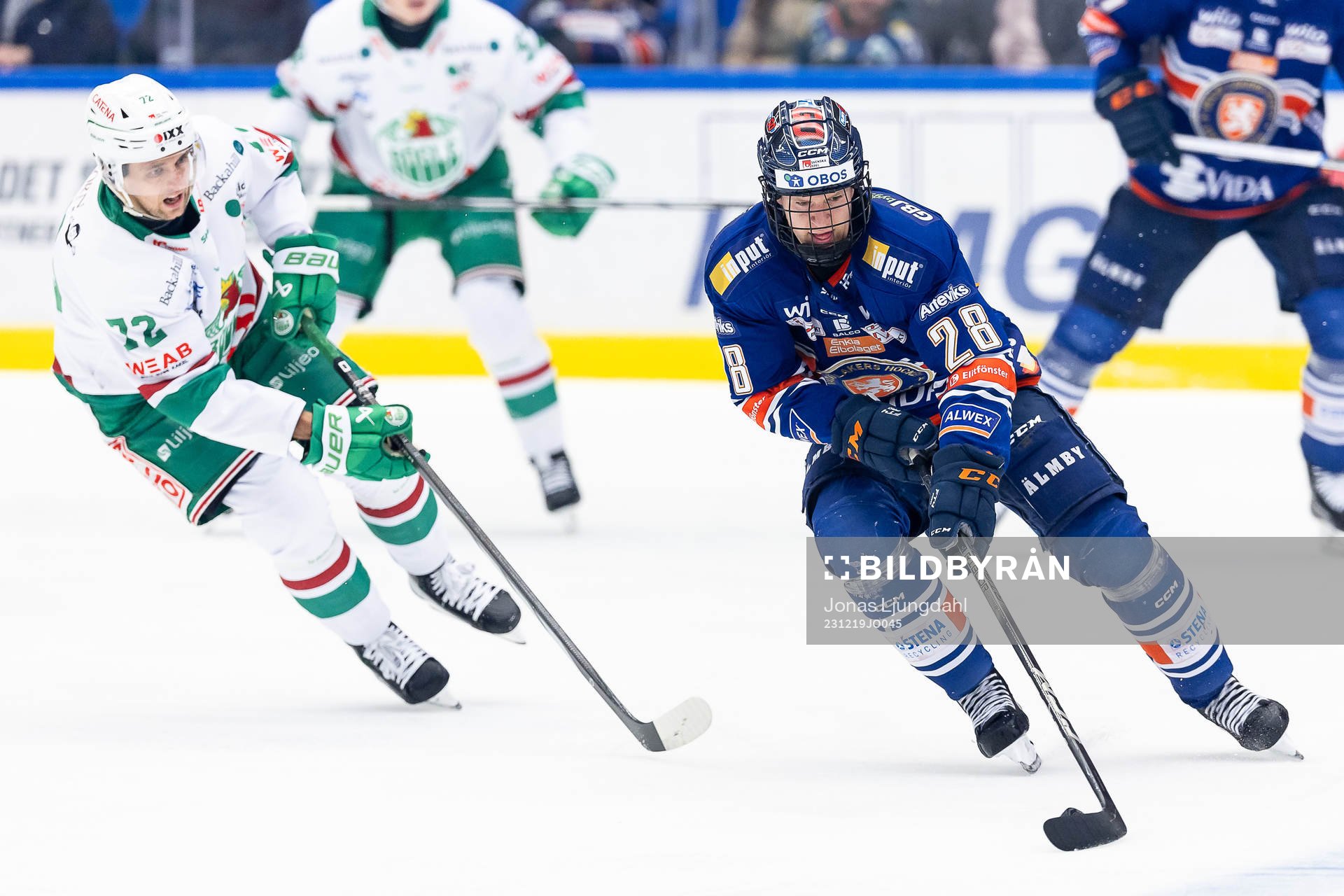 Rögles Daniel Zaar och Växjös Hugo Gustafsson