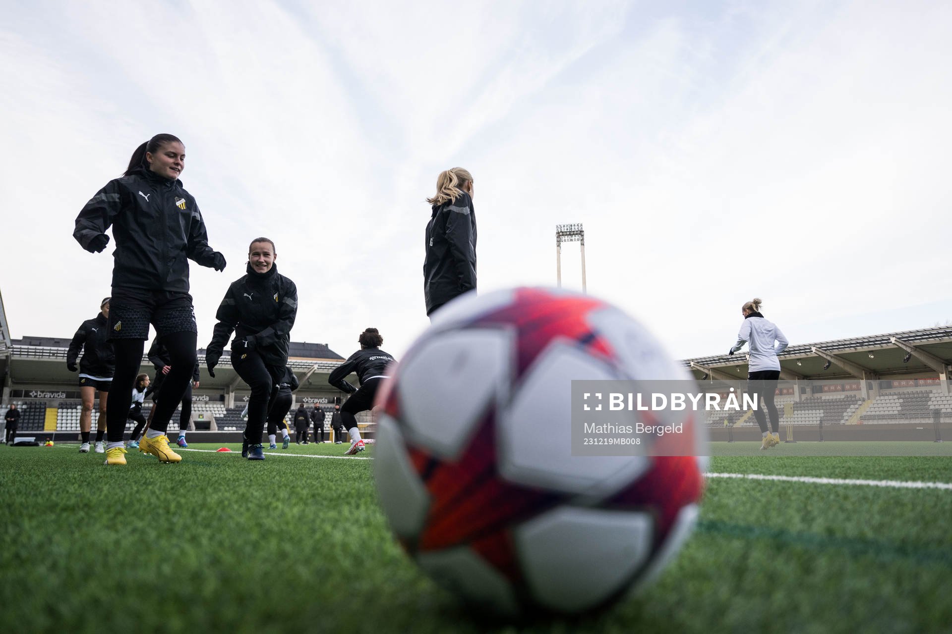 Hanna Wijk and Marika Bergman Lundin of Häcken