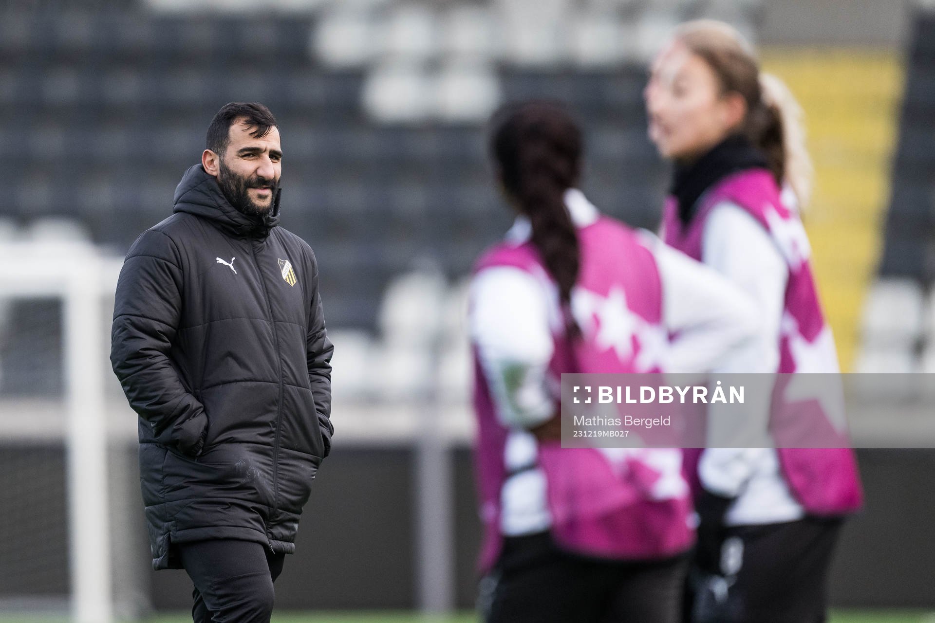 Head coach Mak Lind of Häcken