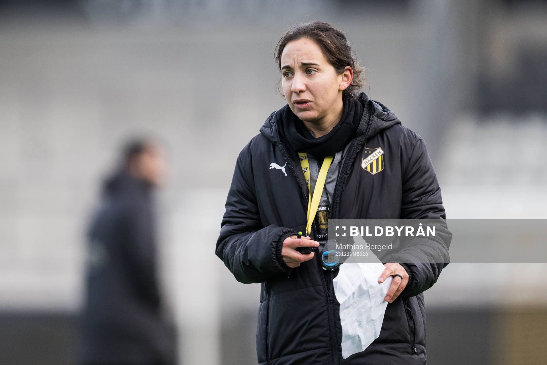 Assistant coach Bri Campos of Häcken