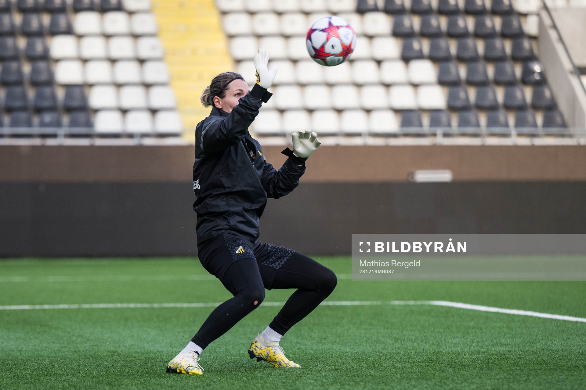Goalkeeper Jennifer Falk of Häcken